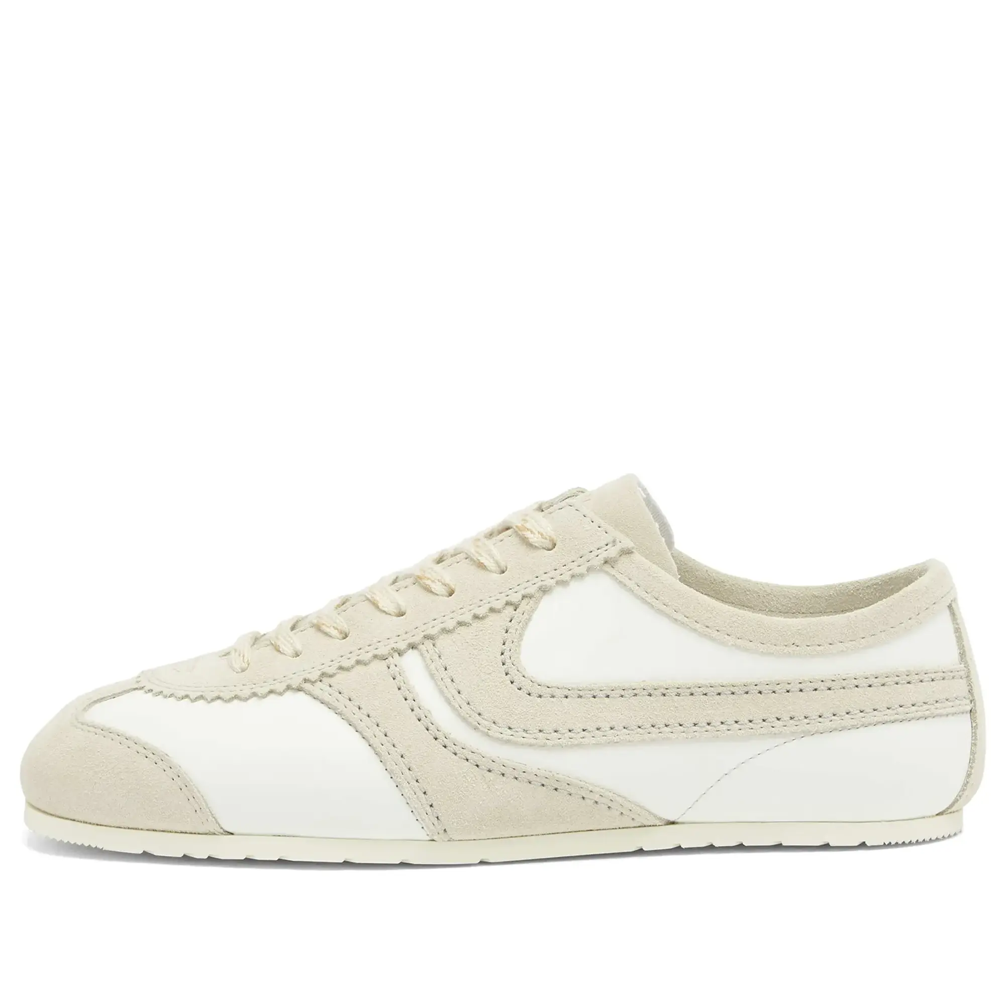Dries Van Noten Men's Leather Sneakers White