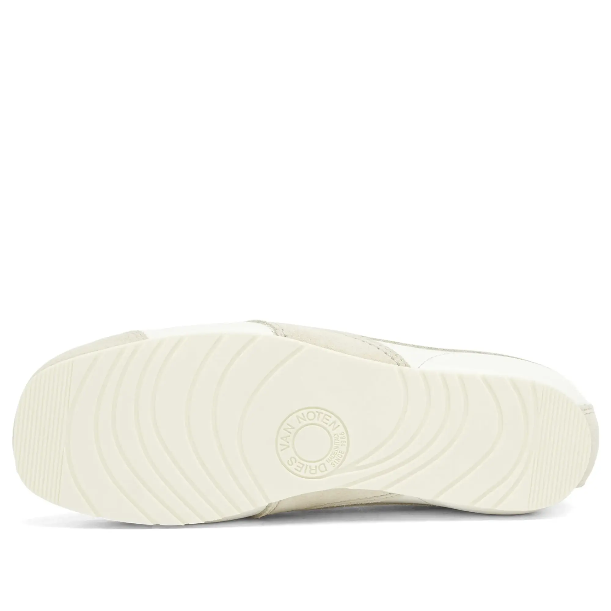 Dries Van Noten Men's Leather Sneakers White