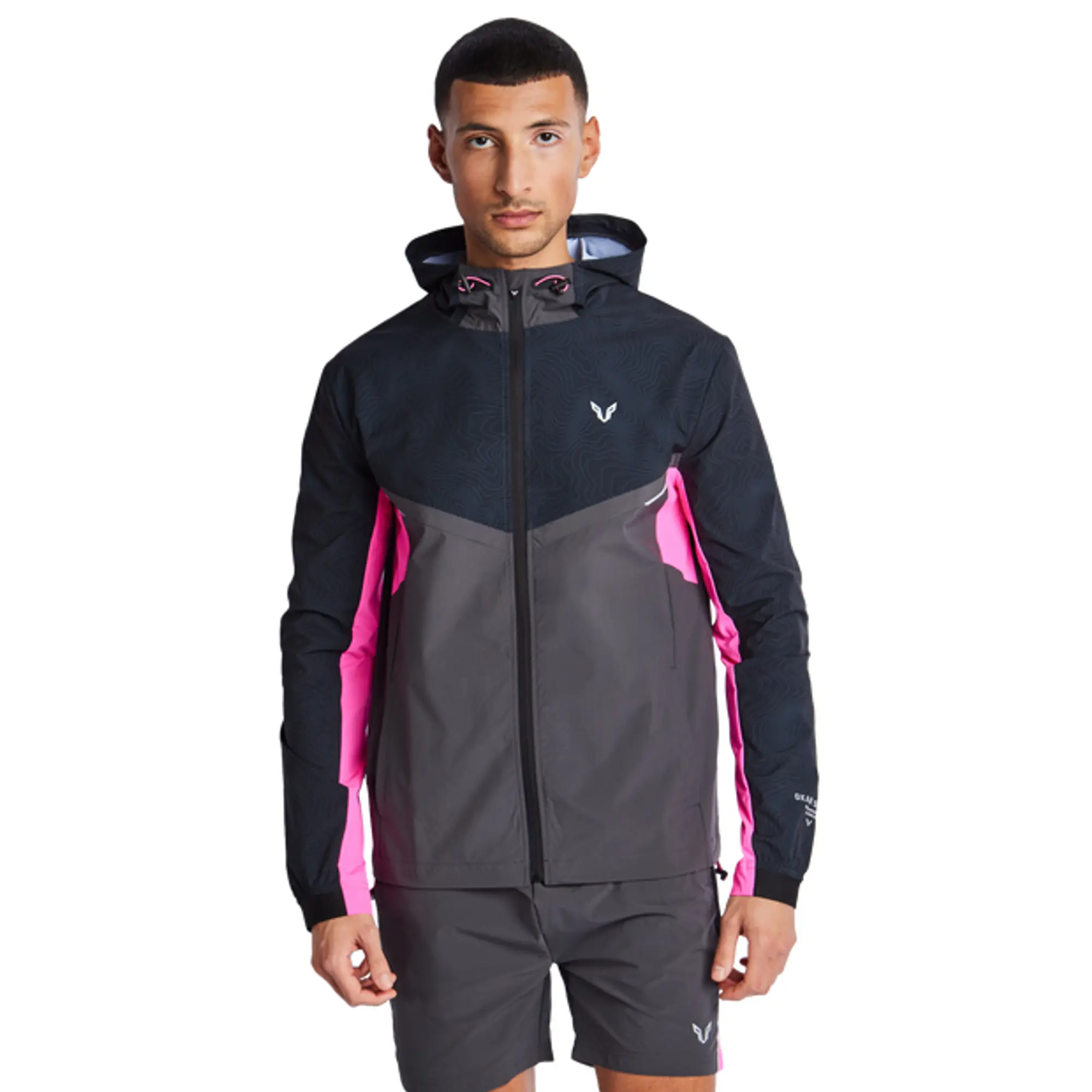 Okami Contours Men Jackets - Black