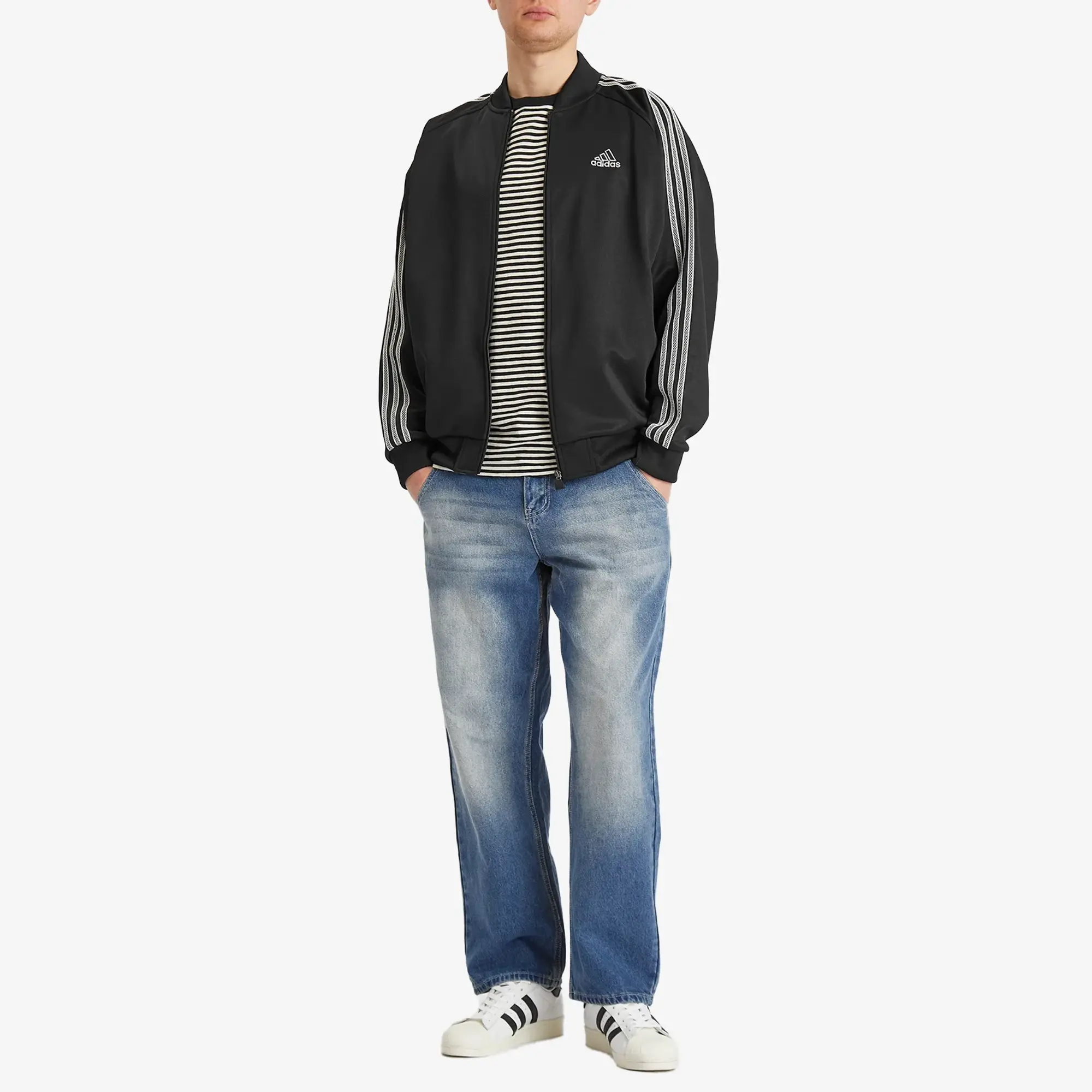 adidas Originals Adidas Men's Track Top Black
