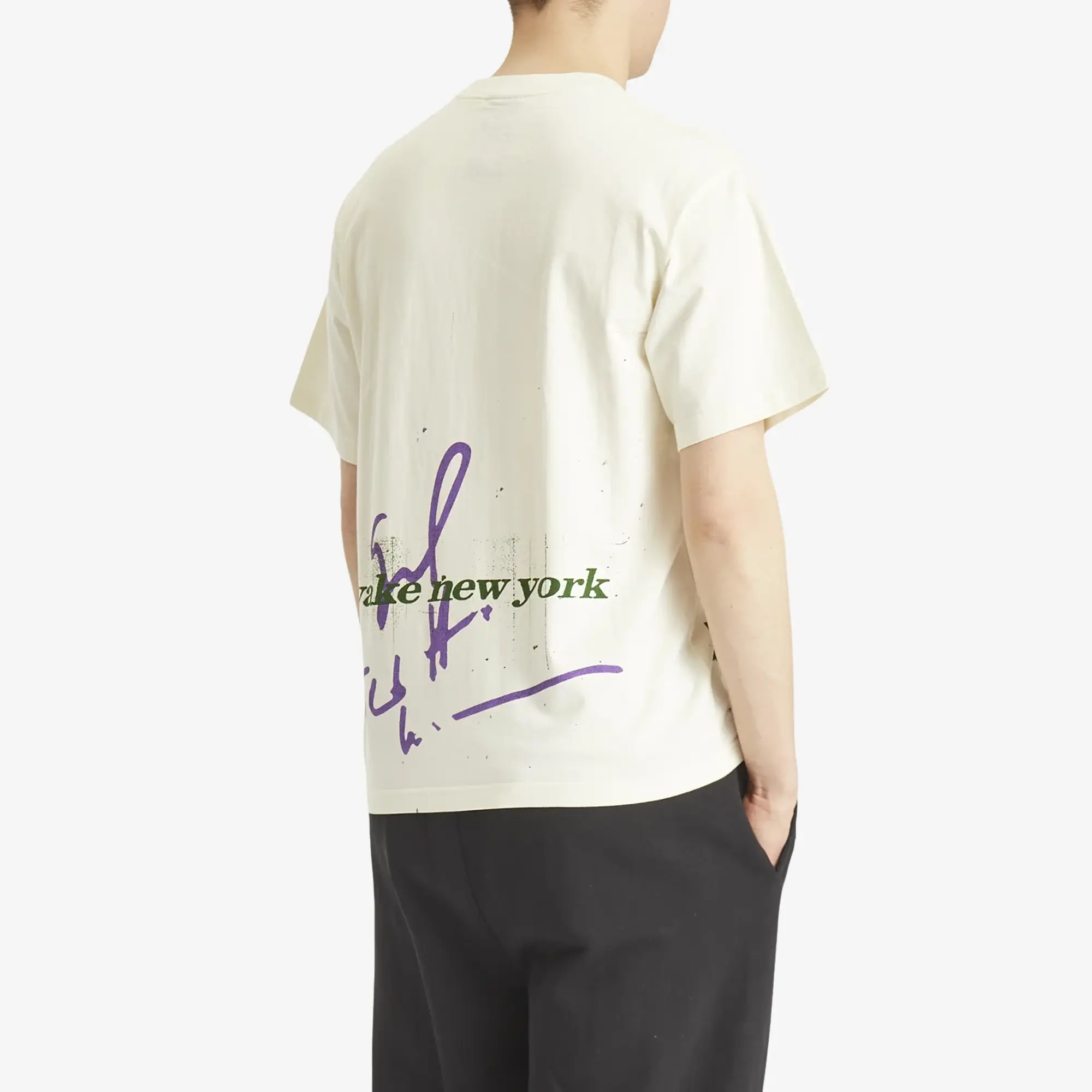 Awake NY Men's Gil Scott Heron Icon T-Shirt Cream