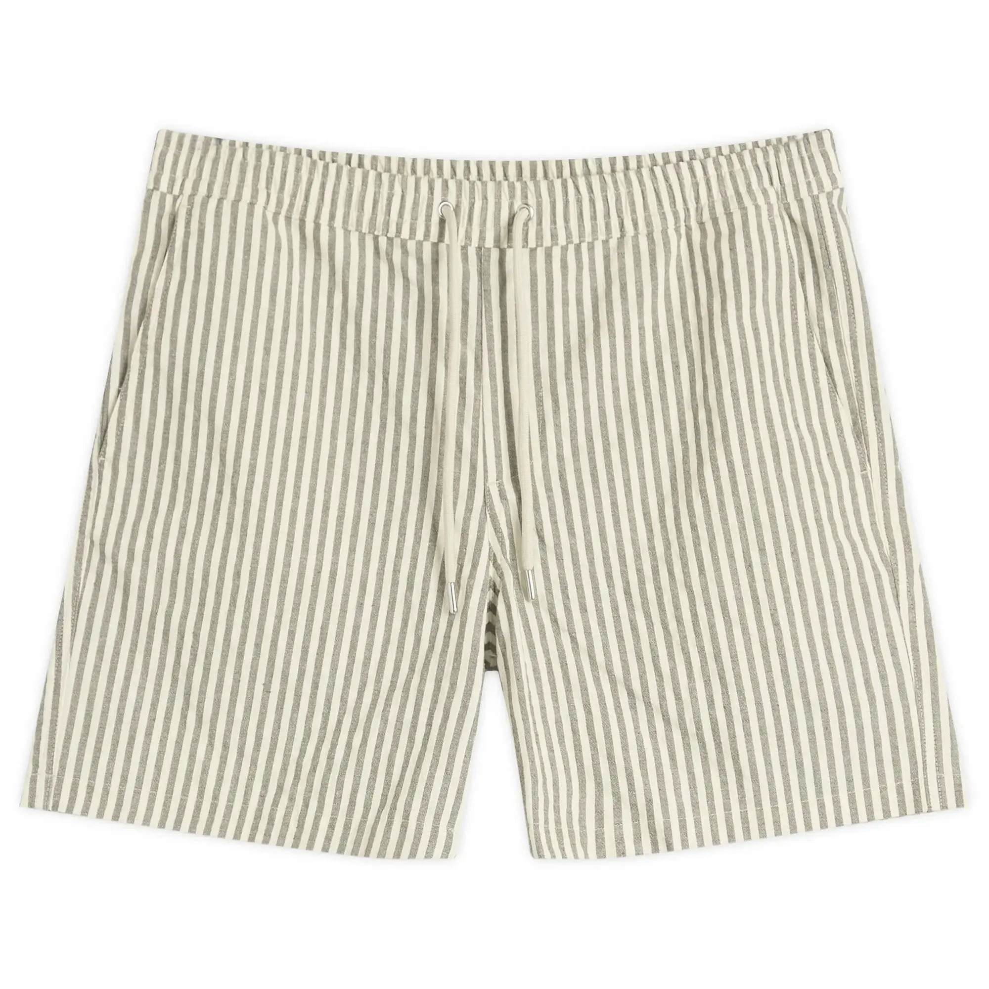 NN07 Men's Gregor Stripe Shorts Green Stripe