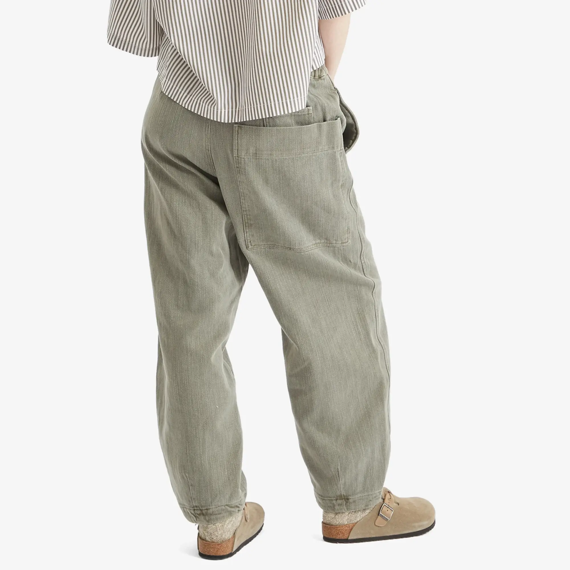 Girls of Dust Women's Pasha Denim Pants Dark Olive