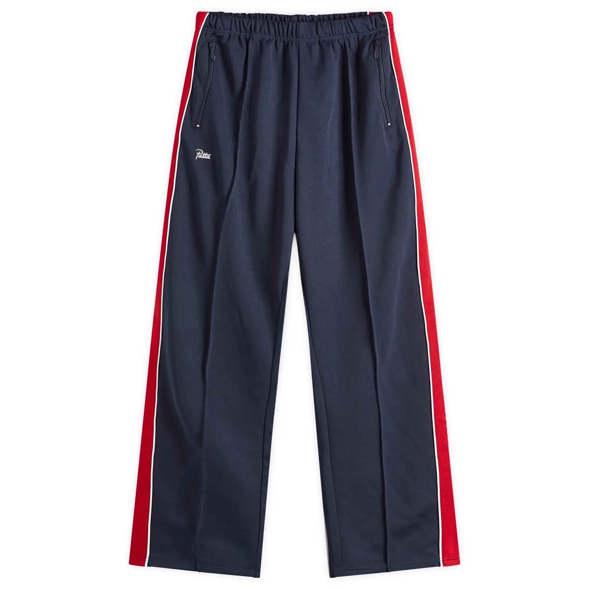 Patta Men's Tricot Straight Track Pants Black Iris