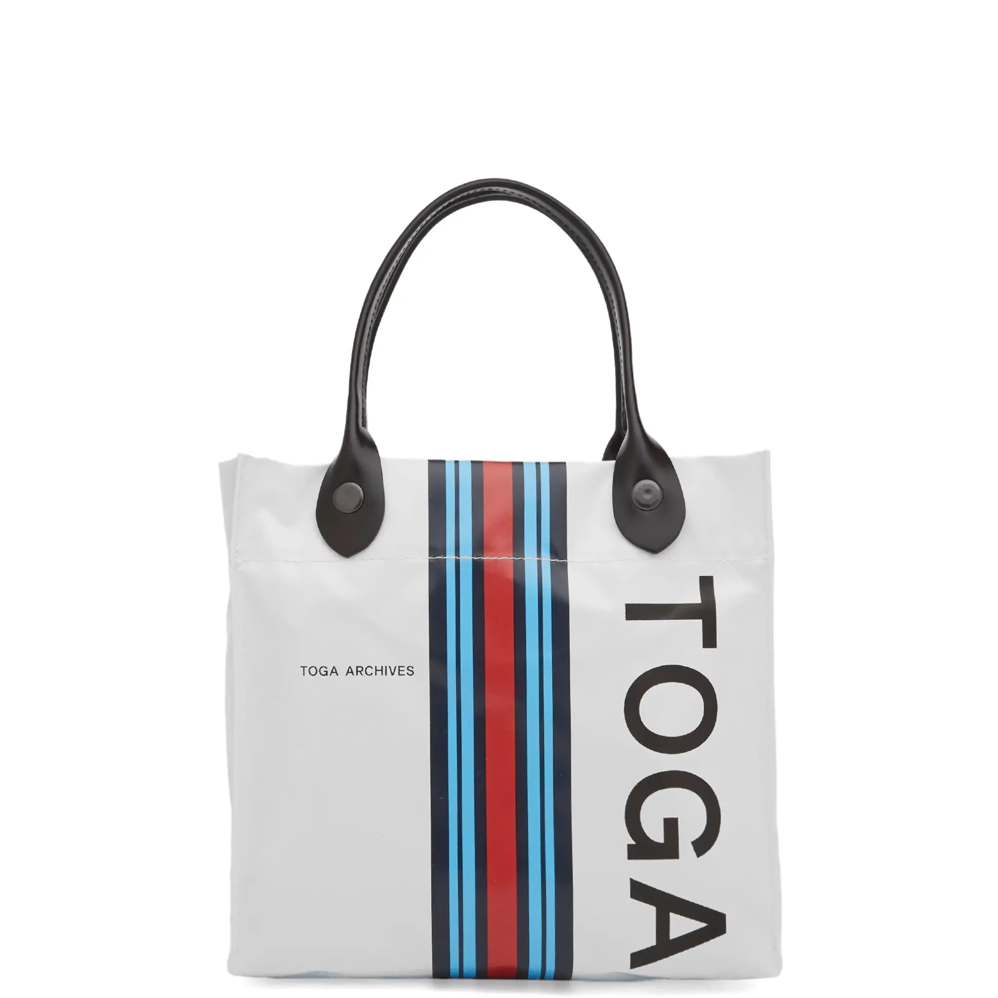 TOGA ARCHIVES TOGA Logo Tote Bag Small White