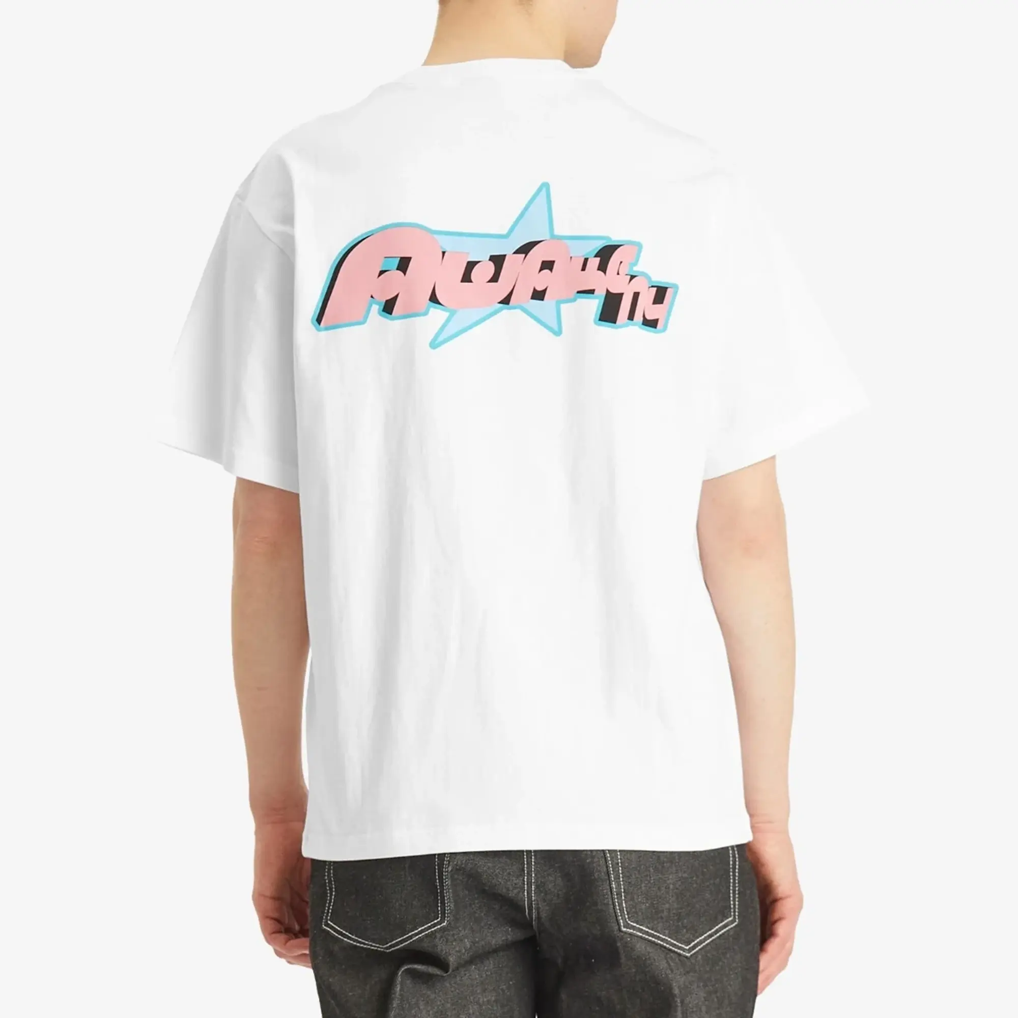 Awake NY Men's Star A Logo T-Shirt White