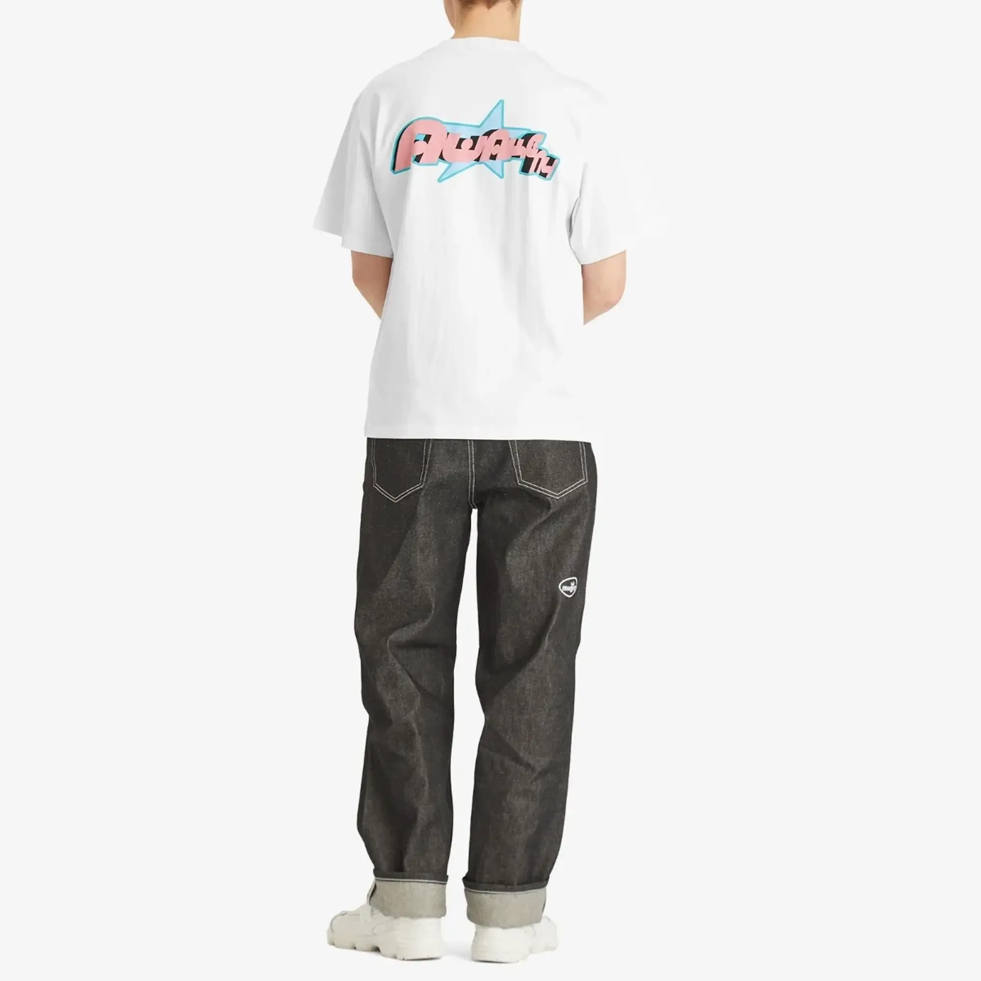 Awake NY Men's Star A Logo T-Shirt White