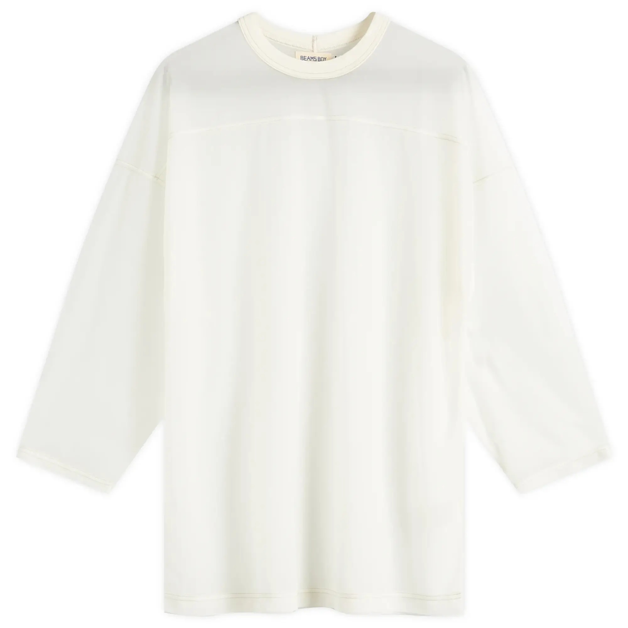 Beams Boy Women's Sheer Football Top Off White