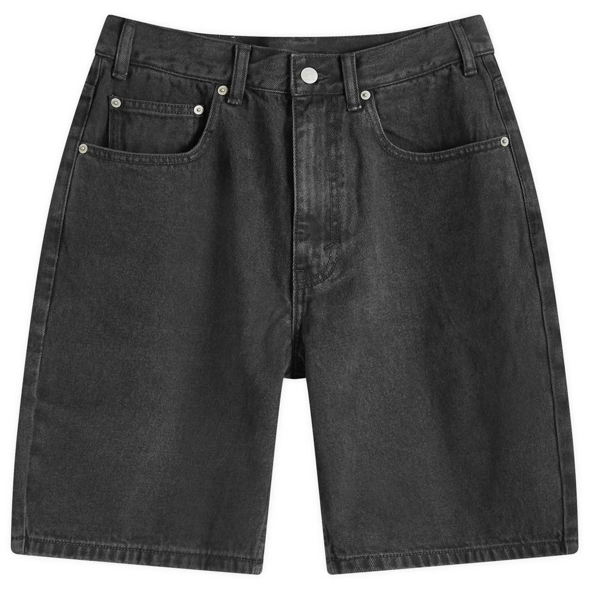 thisisneverthat Men's Washed Denim Short Black