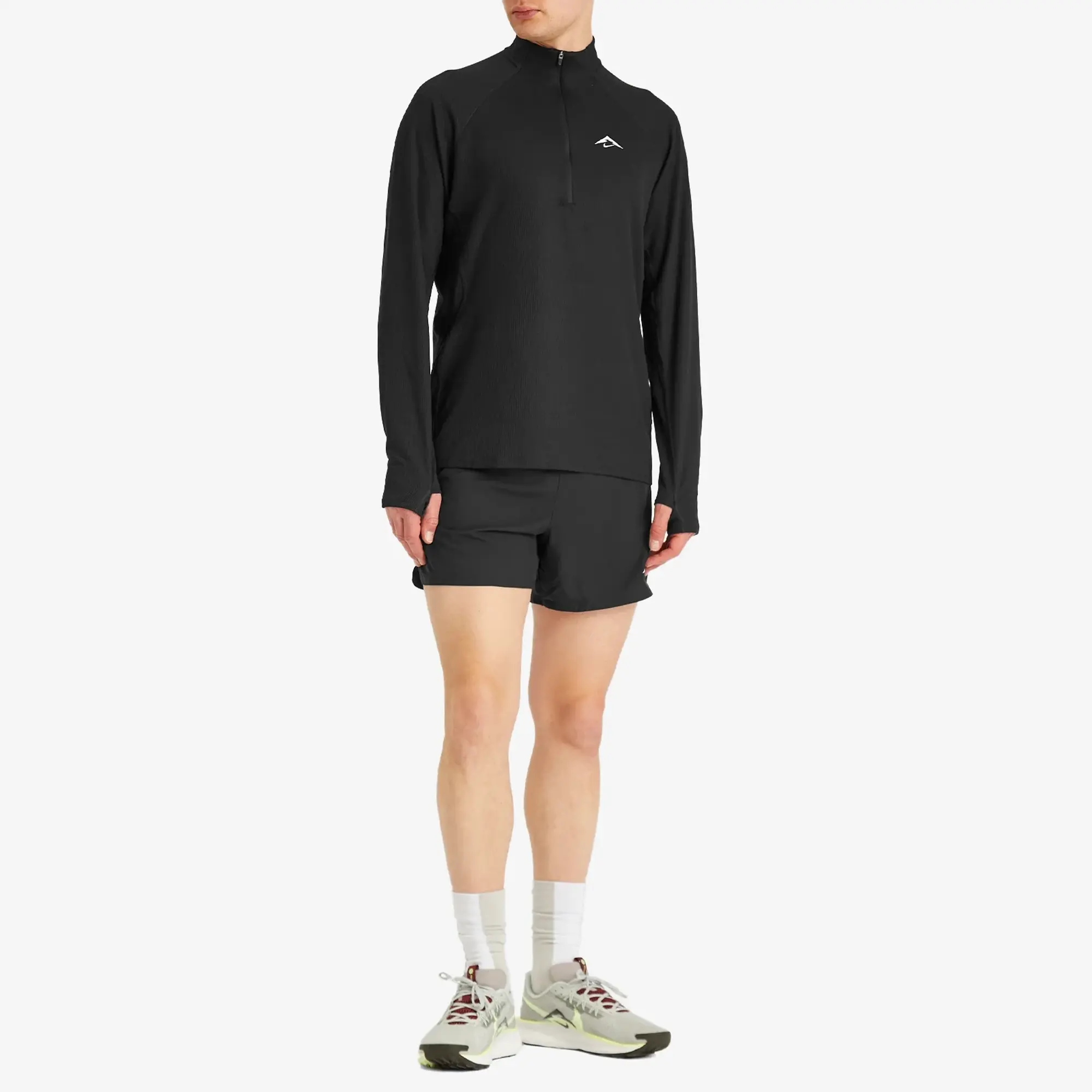 Nike Running Dri-Fit Midlayer Half-Zip Black/Summit White