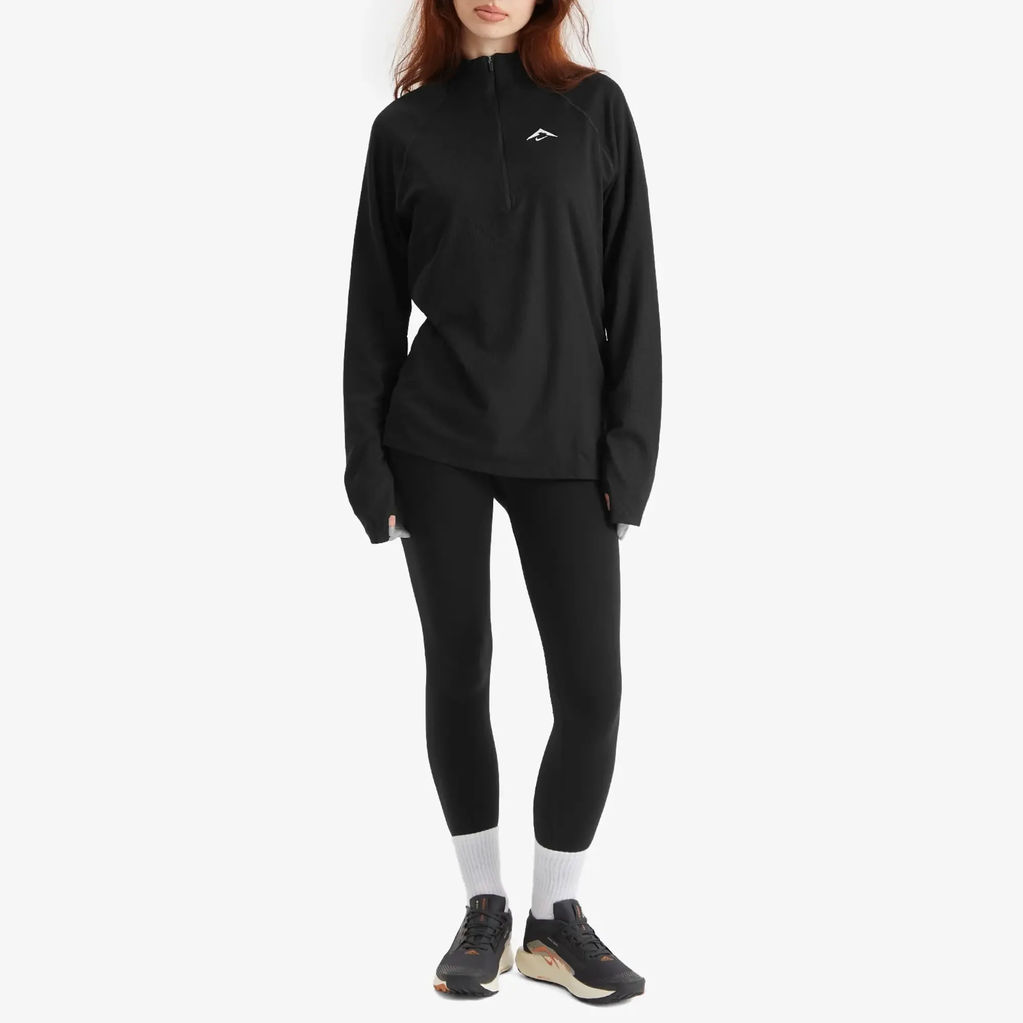 Nike Running Dri-Fit Midlayer Half-Zip Black/Summit White