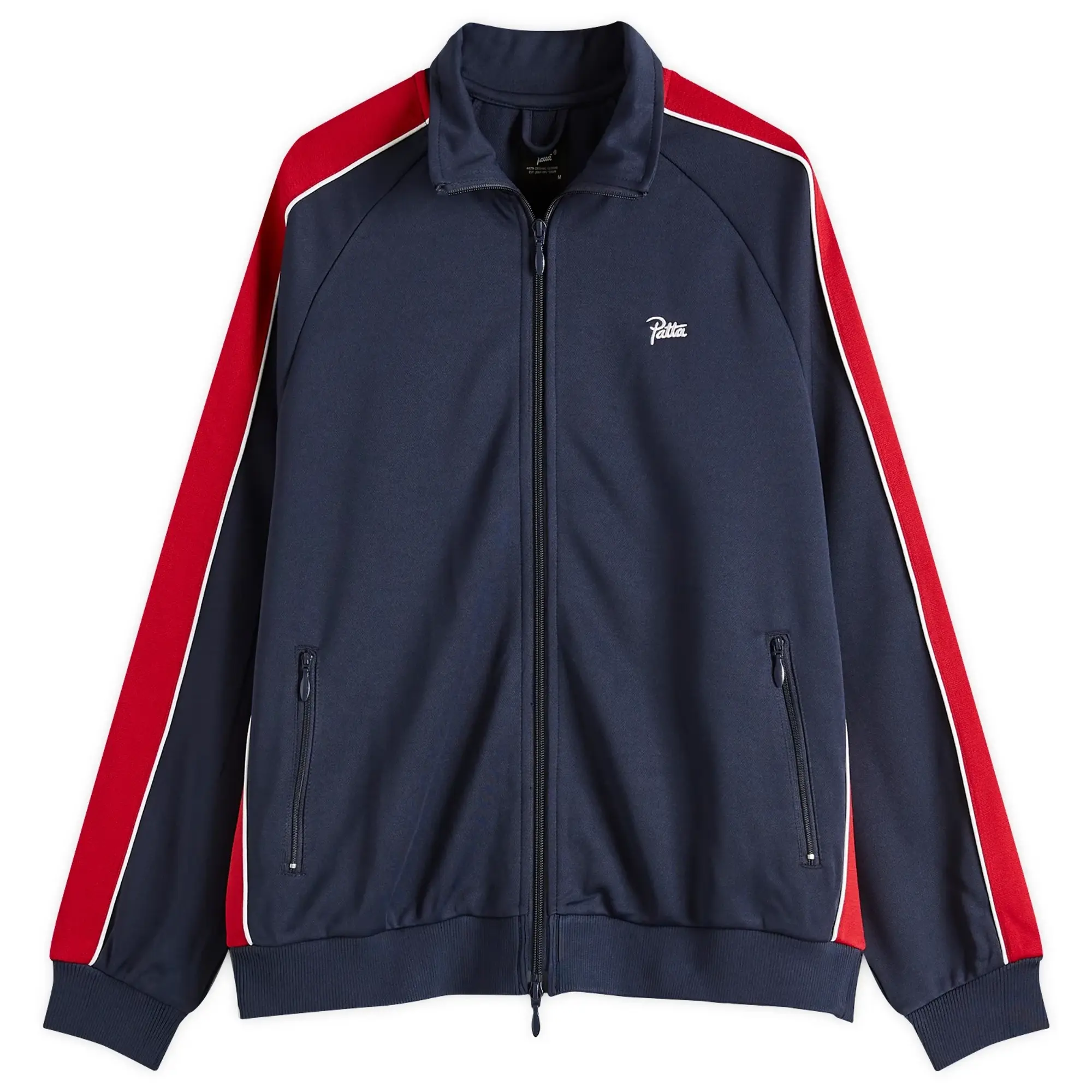 Jacket Patta Tricot Track Jacket Unisex Black Iris Xs
