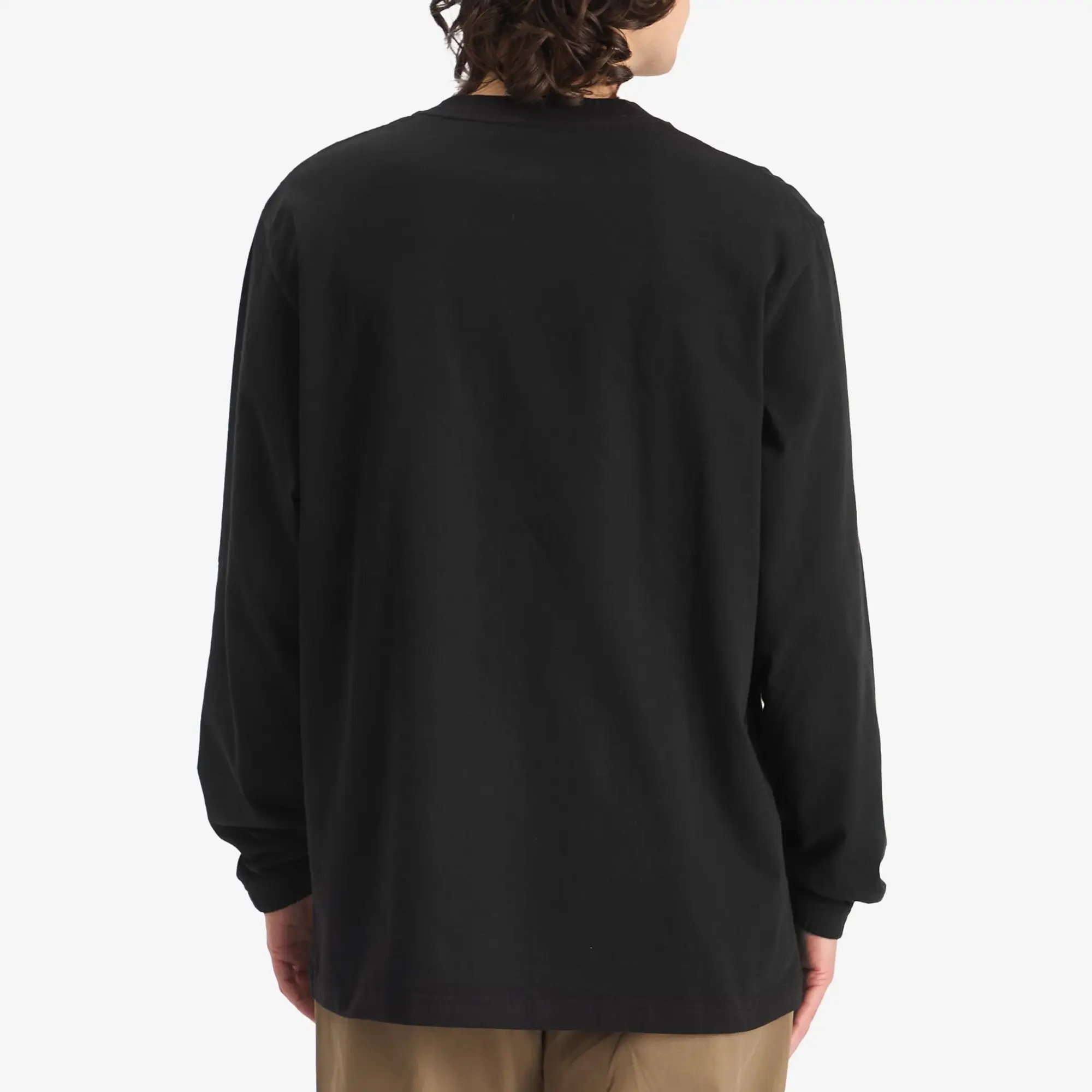 ROA Men's Logo Long Sleeve T-Shirt Black