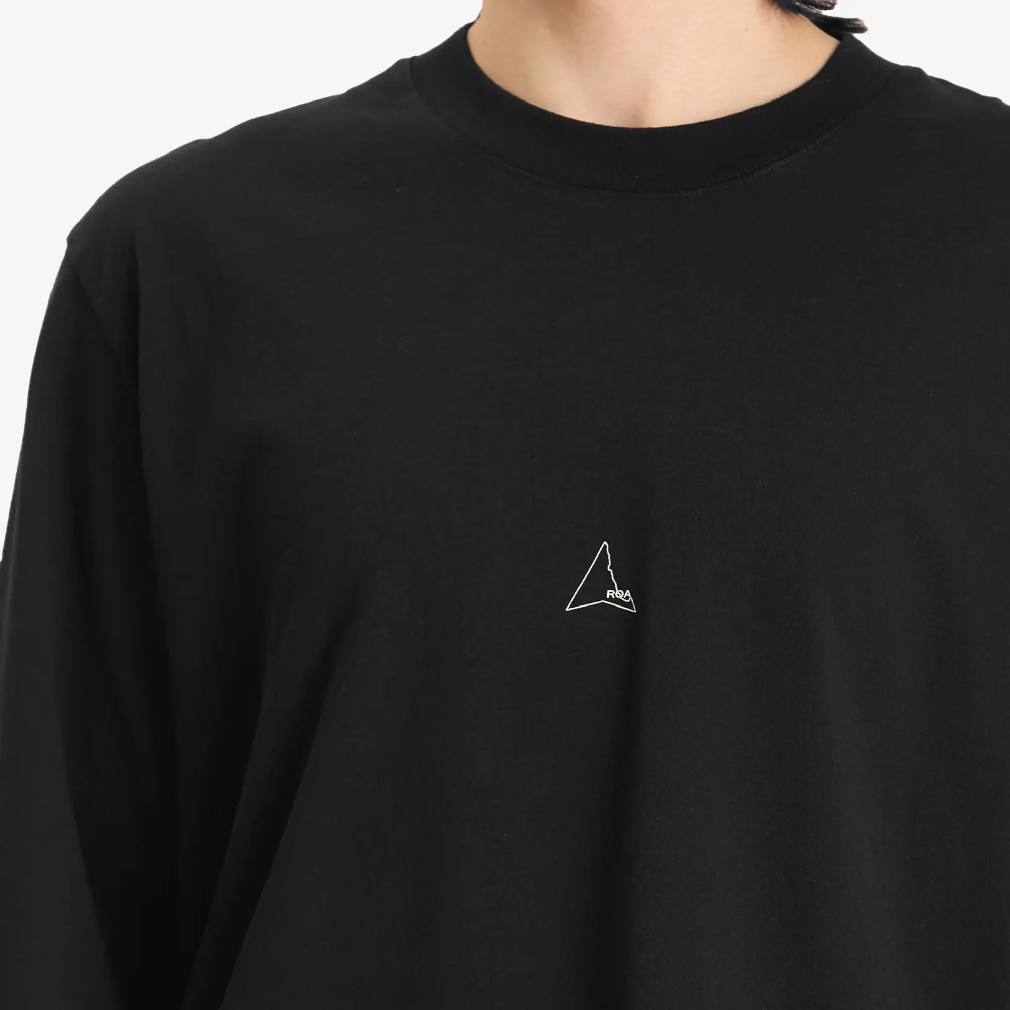 ROA Men's Logo Long Sleeve T-Shirt Black