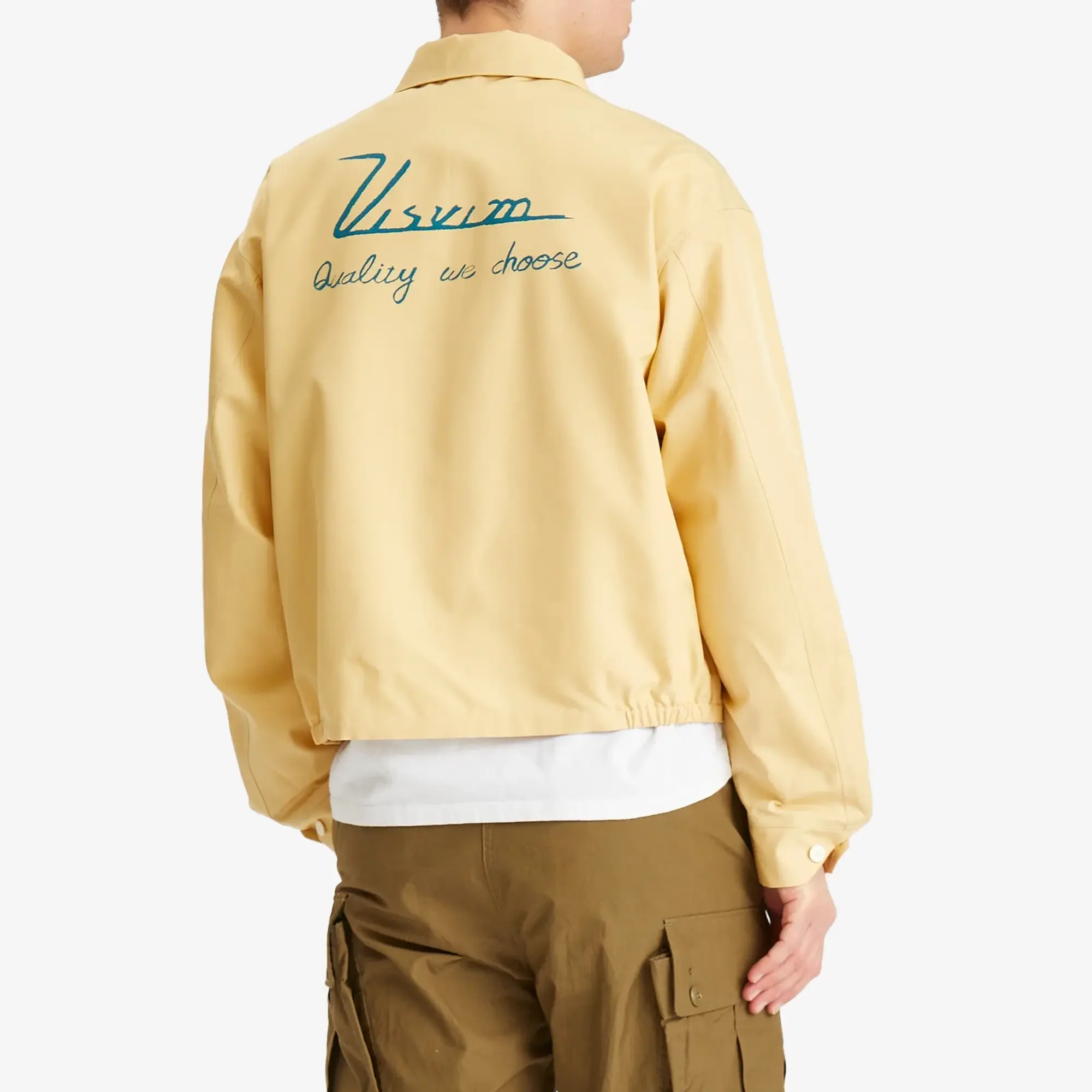 Visvim Men's Somer Twill Jacket Gold