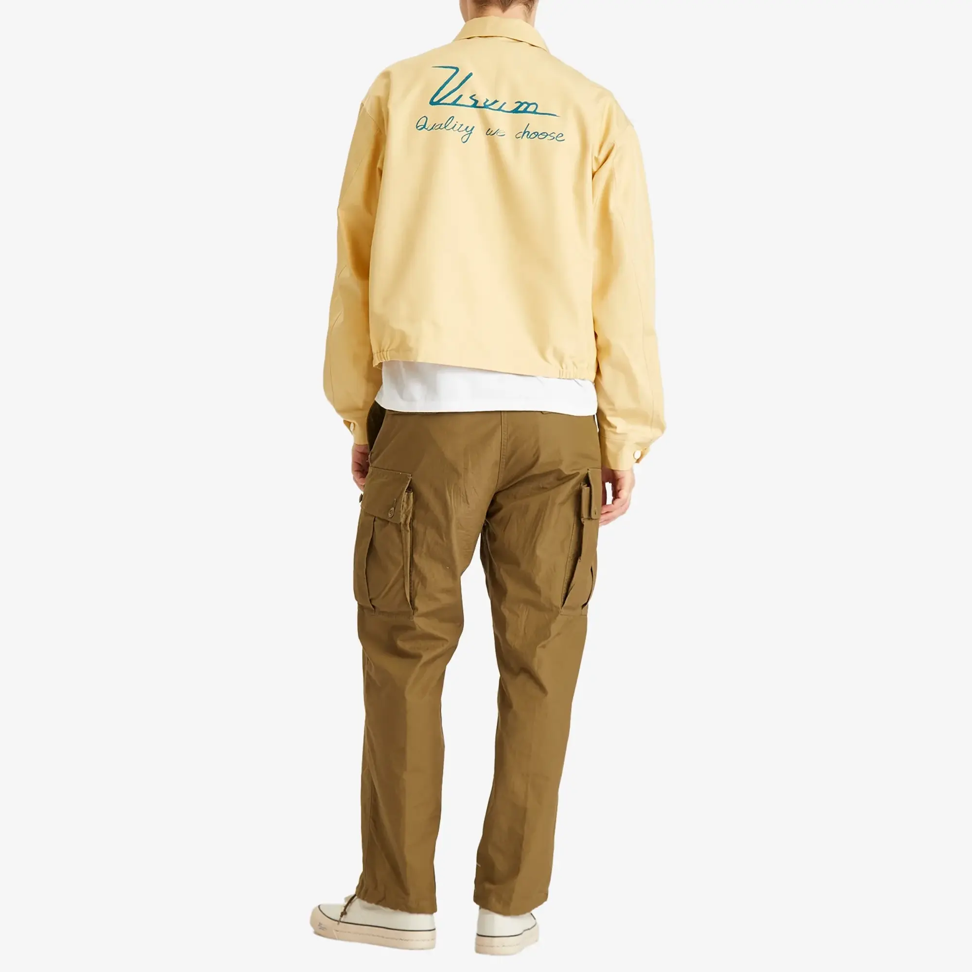 Visvim Men's Somer Twill Jacket Gold