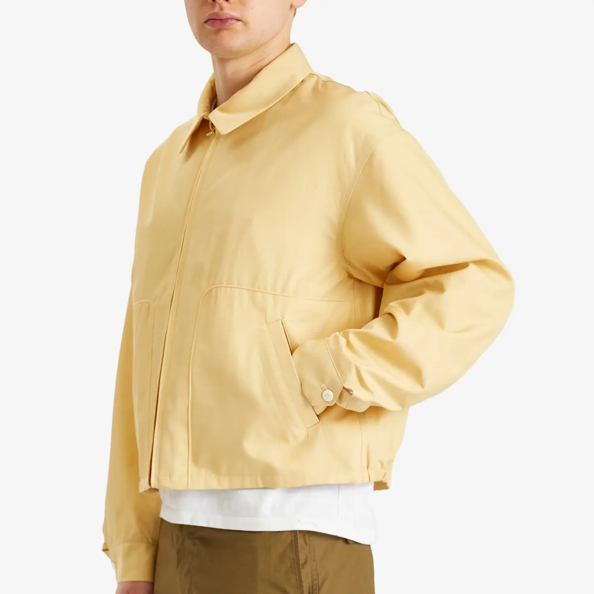 Visvim Men's Somer Twill Jacket Gold