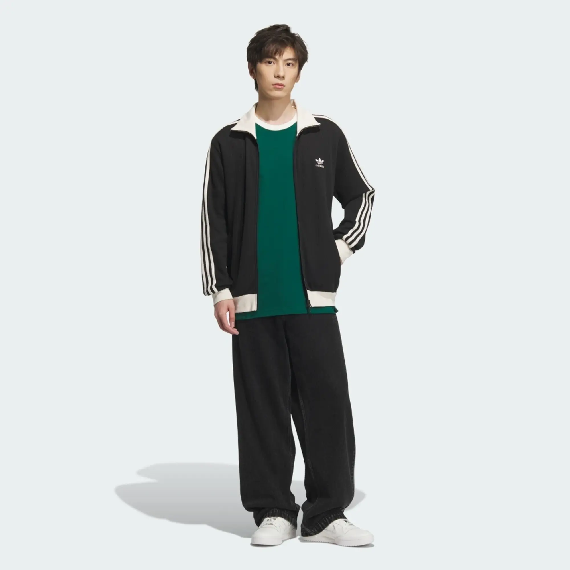 adidas Waffle Basketball Track Top