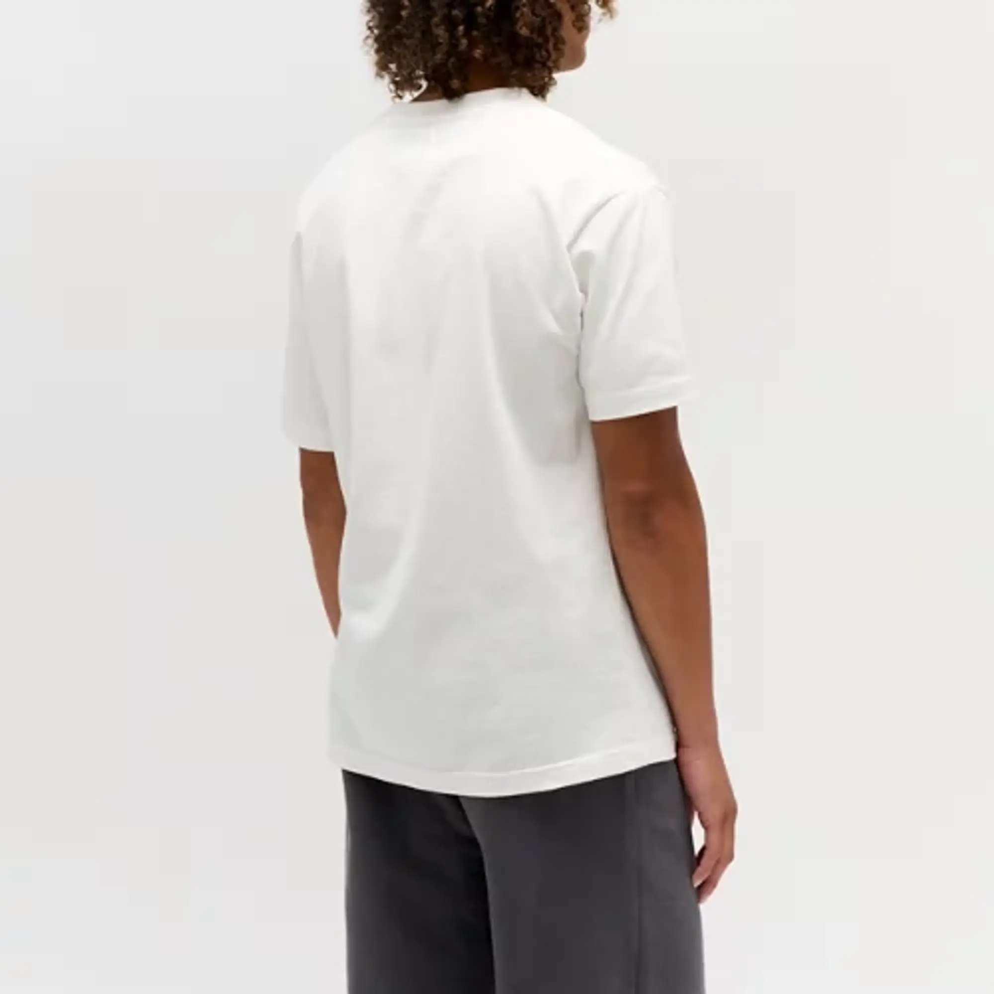 New Balance Men's Made in USA Graphic T-Shirt in White Cotton Jersey