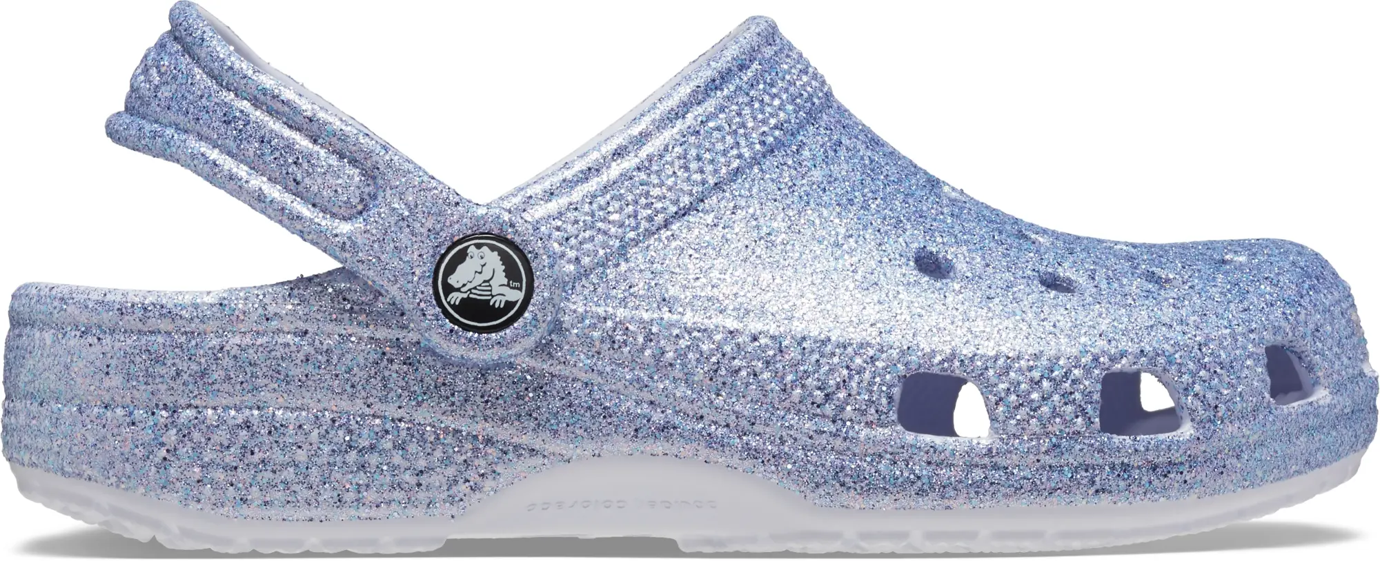 Crocs | Kids | Classic Glitter | Clogs | Frosted Glitter | J6