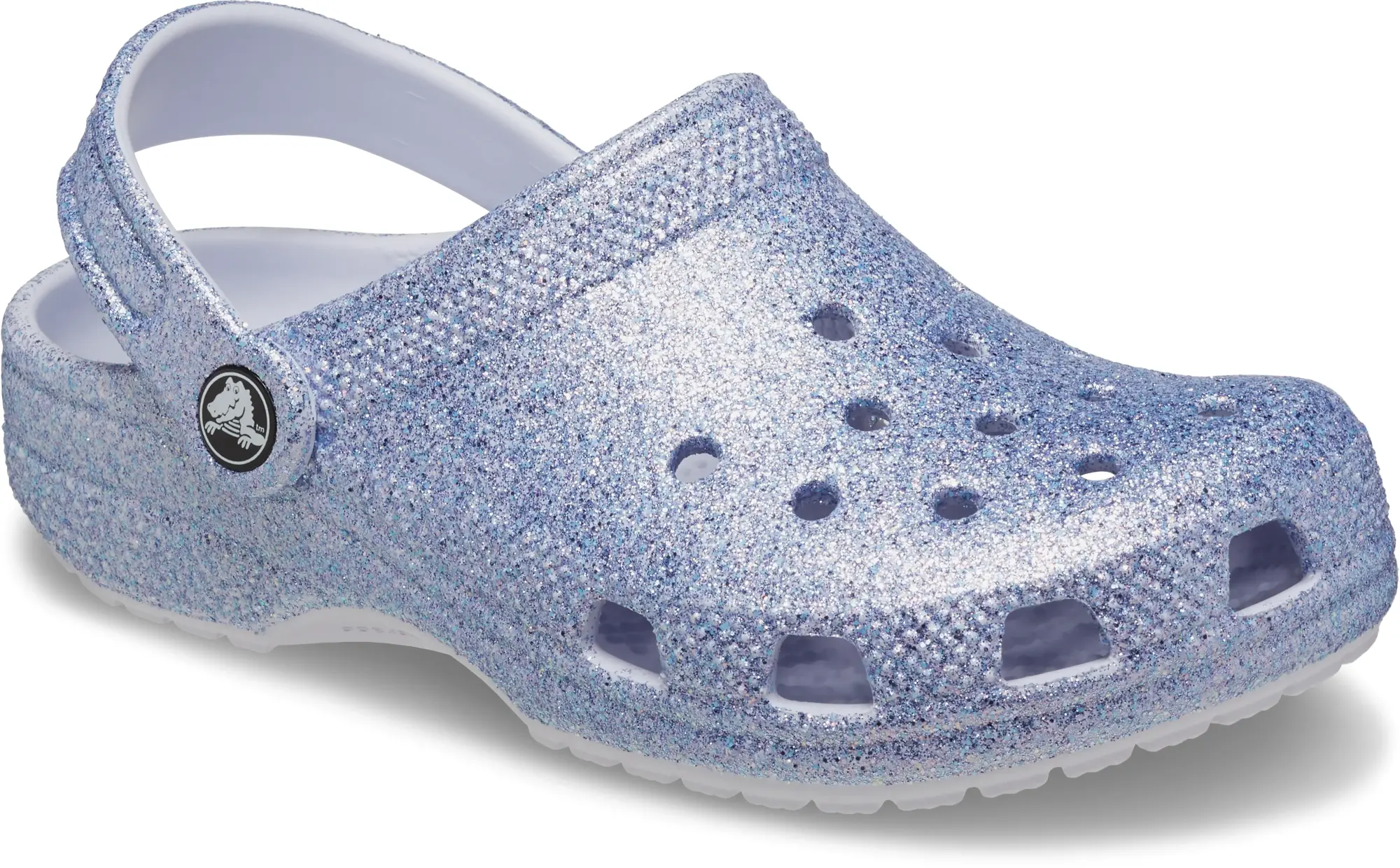 Crocs | Kids | Classic Glitter | Clogs | Frosted Glitter | J6