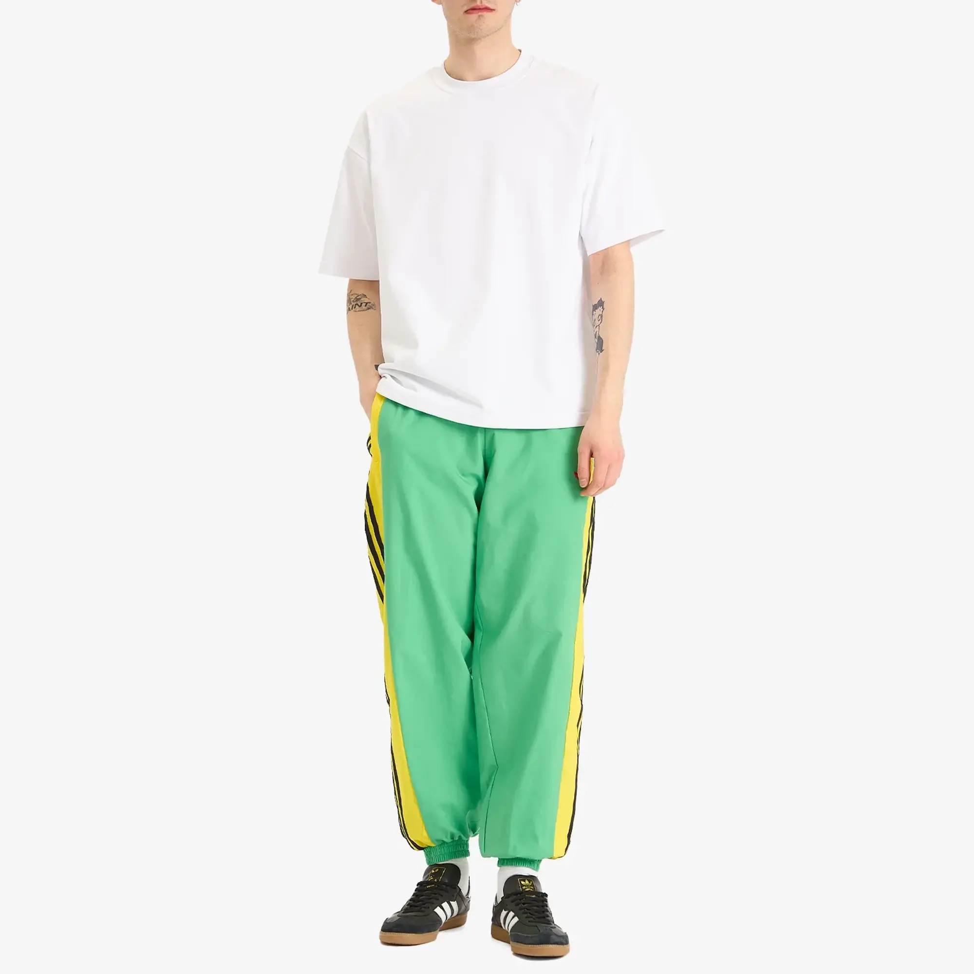 Adidas Men's Originals Warm-Up Track Pant Energy Green