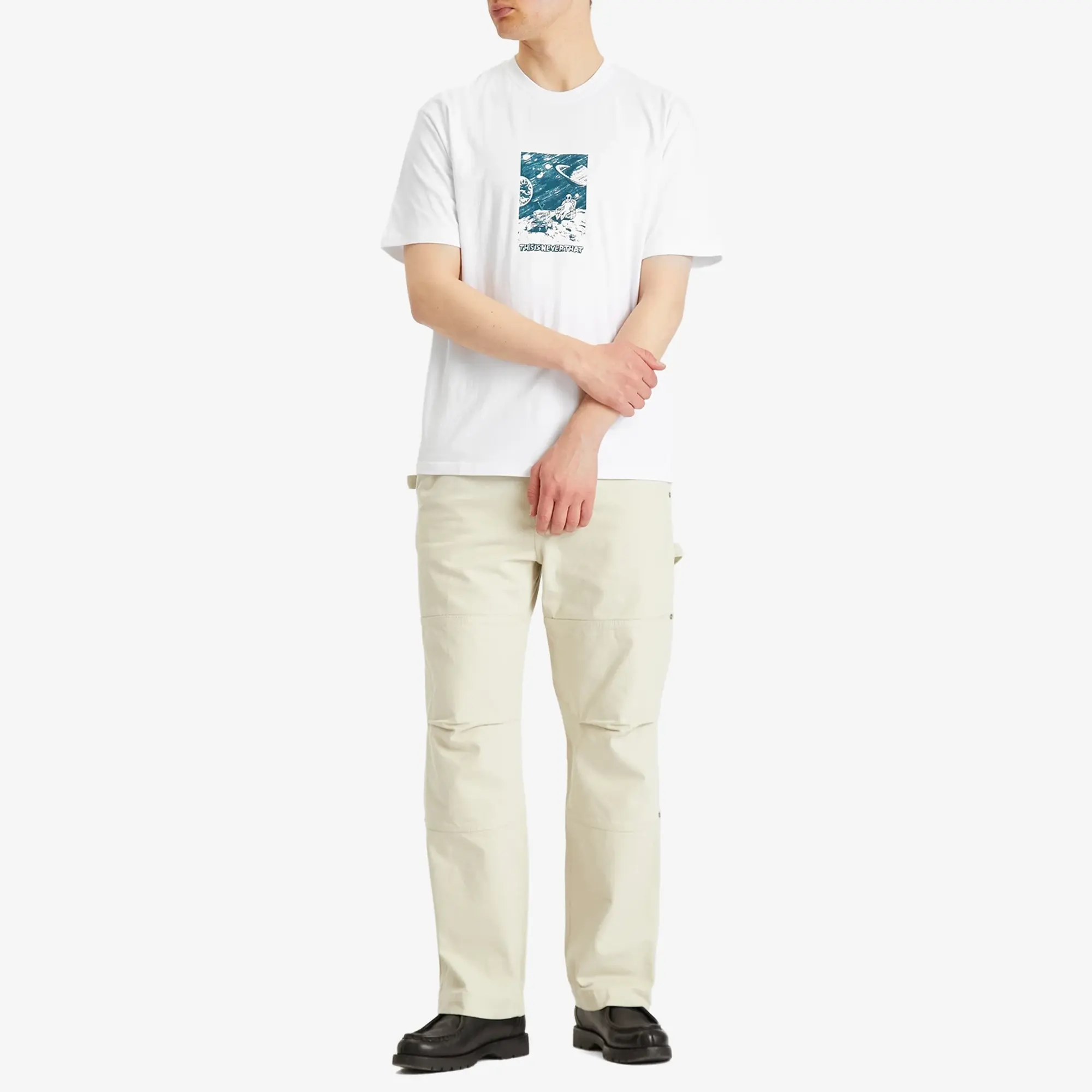 thisisneverthat Men's Outer Space T-Shirt White