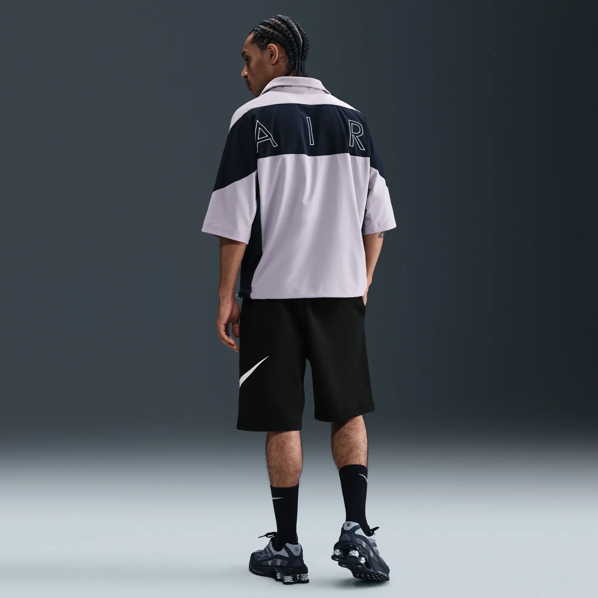 Nike Club Men's Fleece Shorts - Black - Cotton/Polyester
