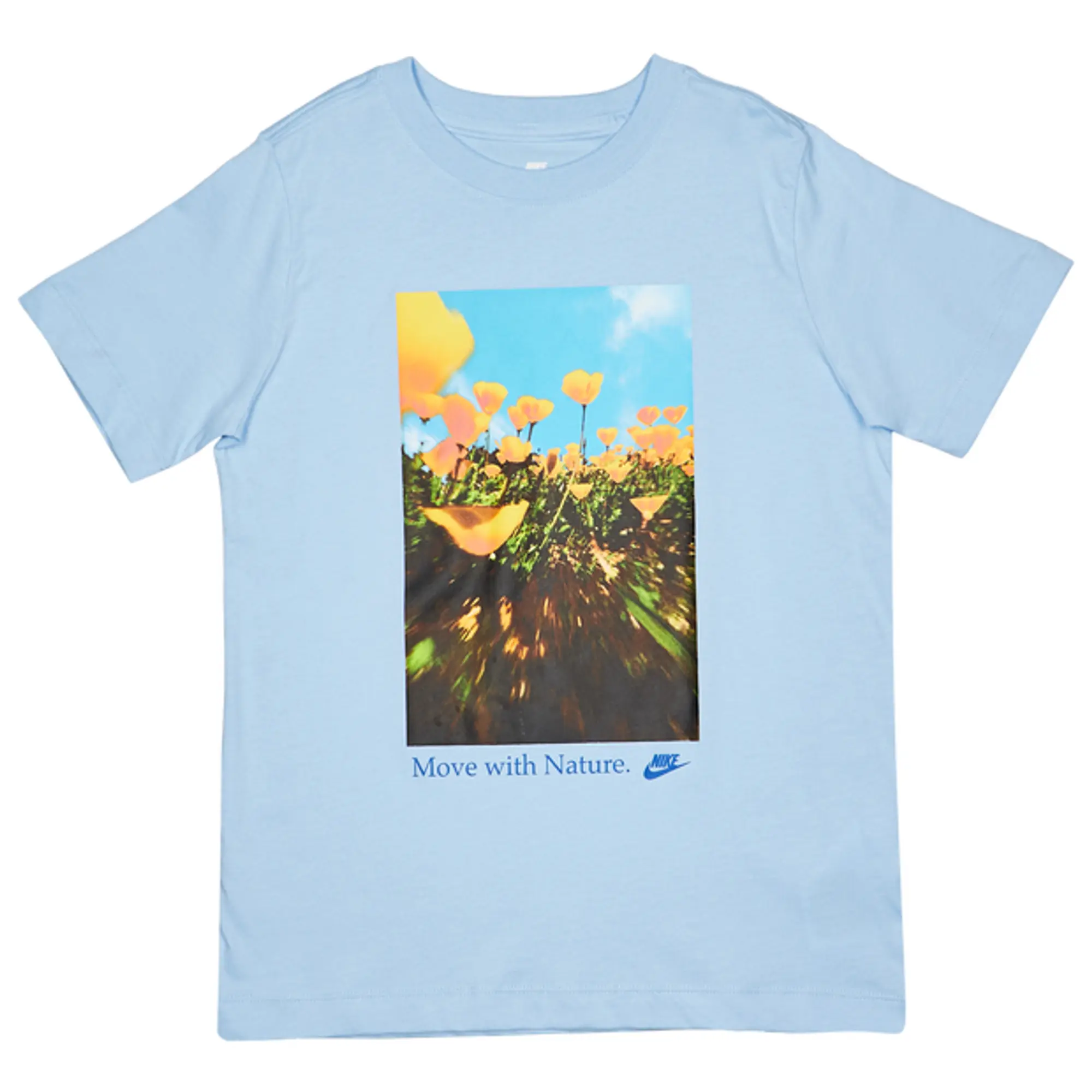 Nike Poppy Unisex T-Shirts - Blue
