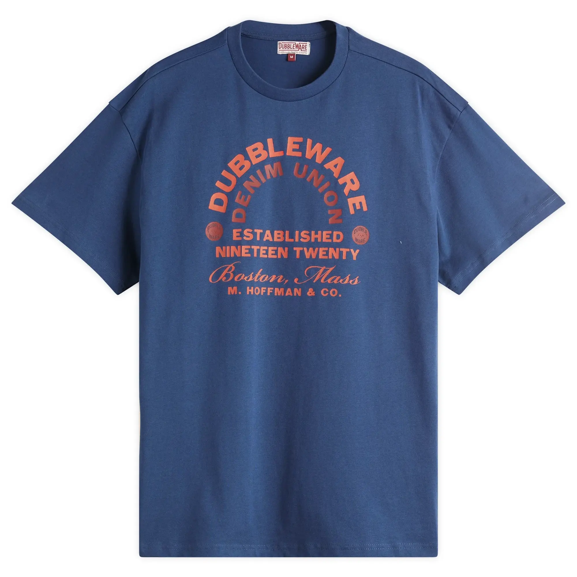 Dubbleware Men's Denim Union T-Shirt Navy
