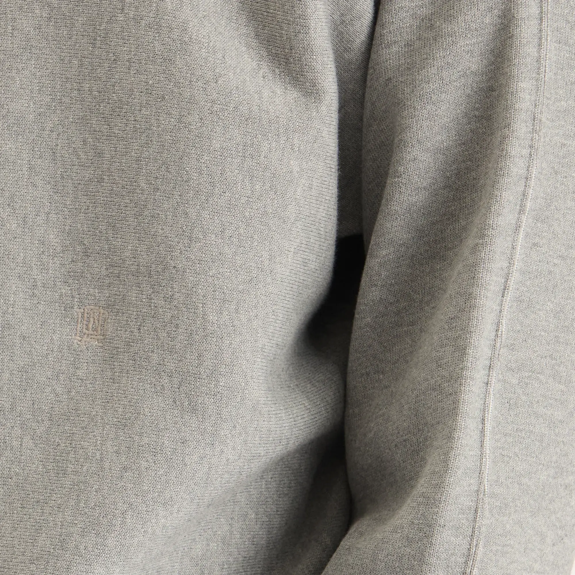 Nanamica Men's Crew Neck Sweatshirt Heather Grey
