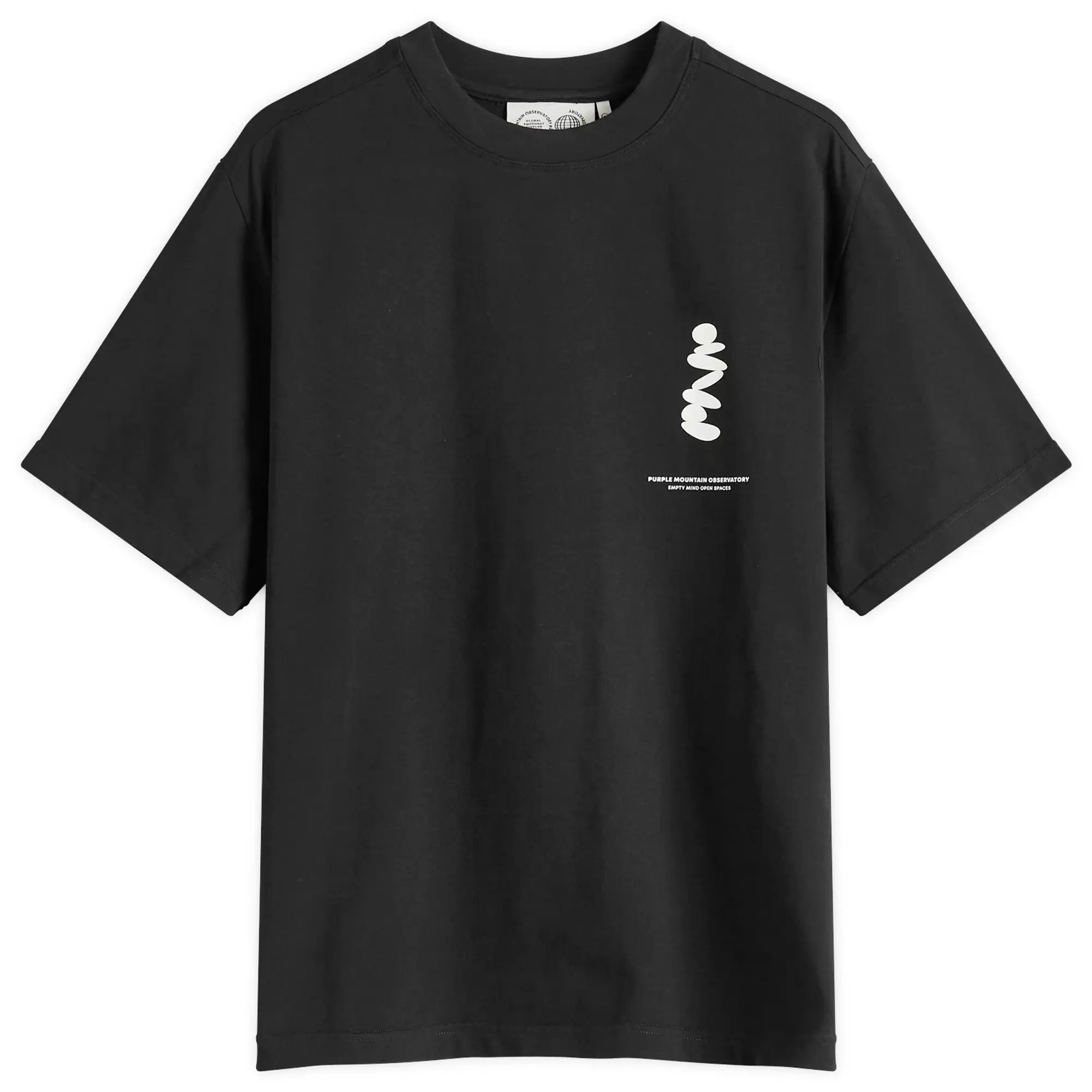 Purple Mountain Observatory Men's Boulder T-Shirt Black