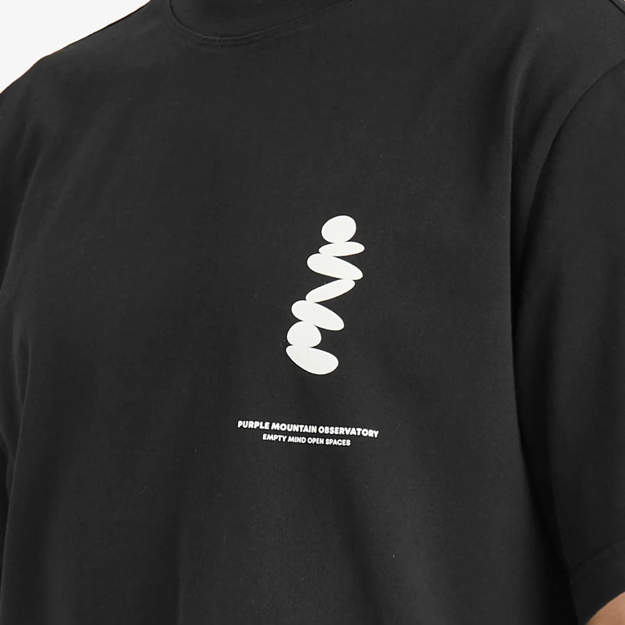 Purple Mountain Observatory Men's Boulder T-Shirt Black