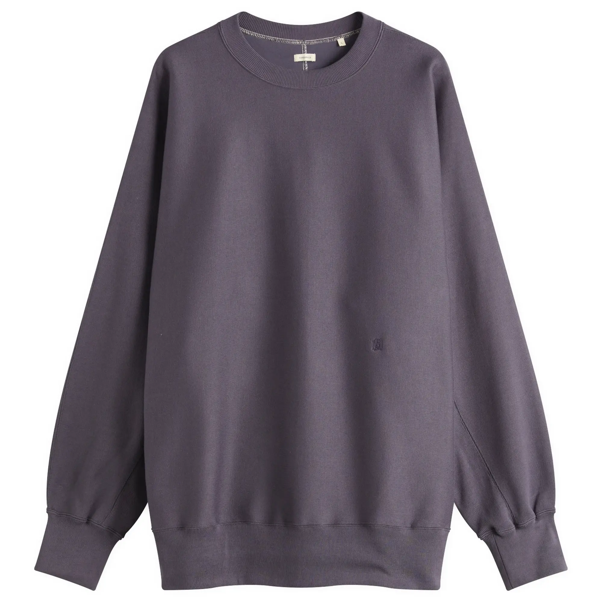 Nanamica Men's Crew Neck Sweatshirt Vintage Navy