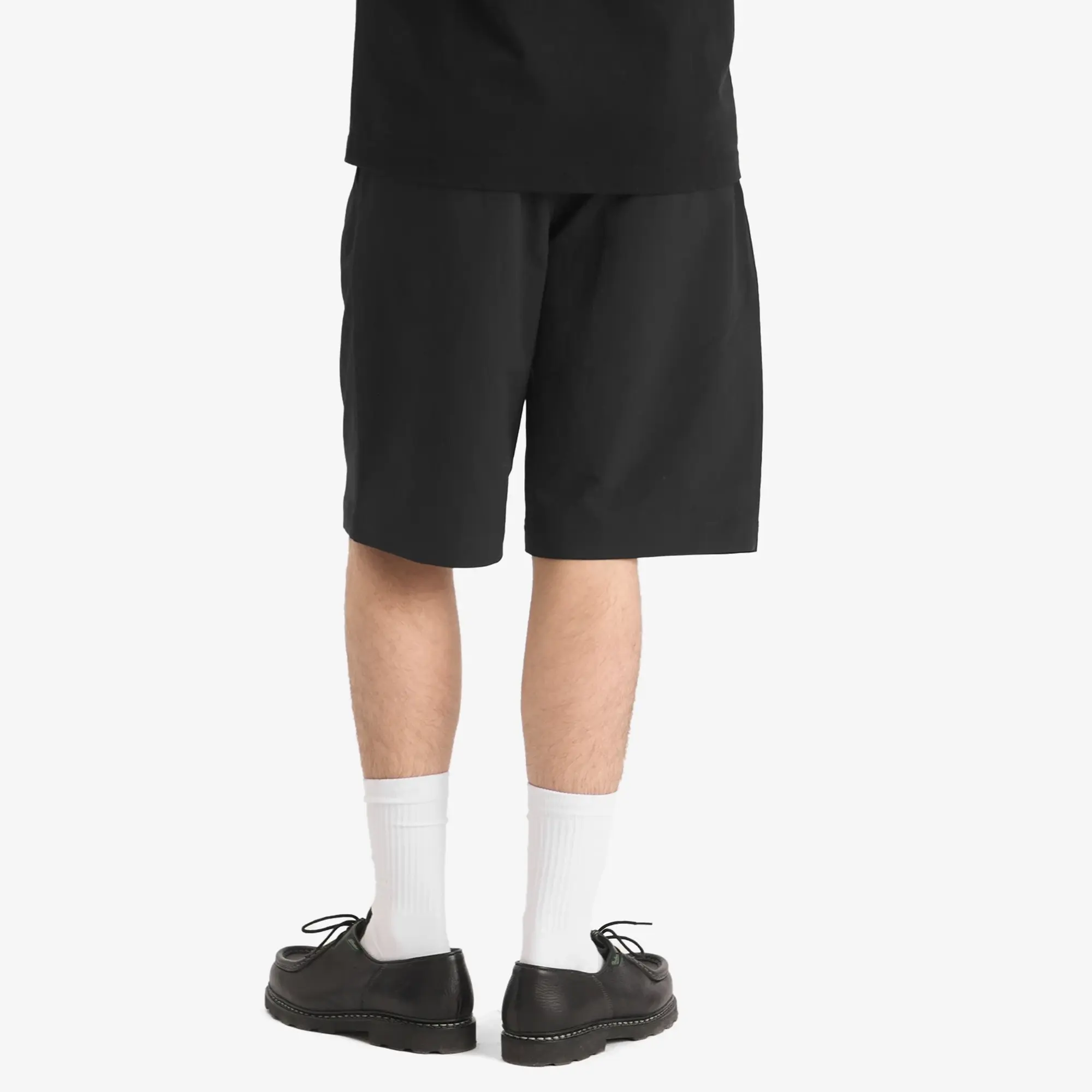 Nanamica Men's Alphadry Double Pleats Shorts Black