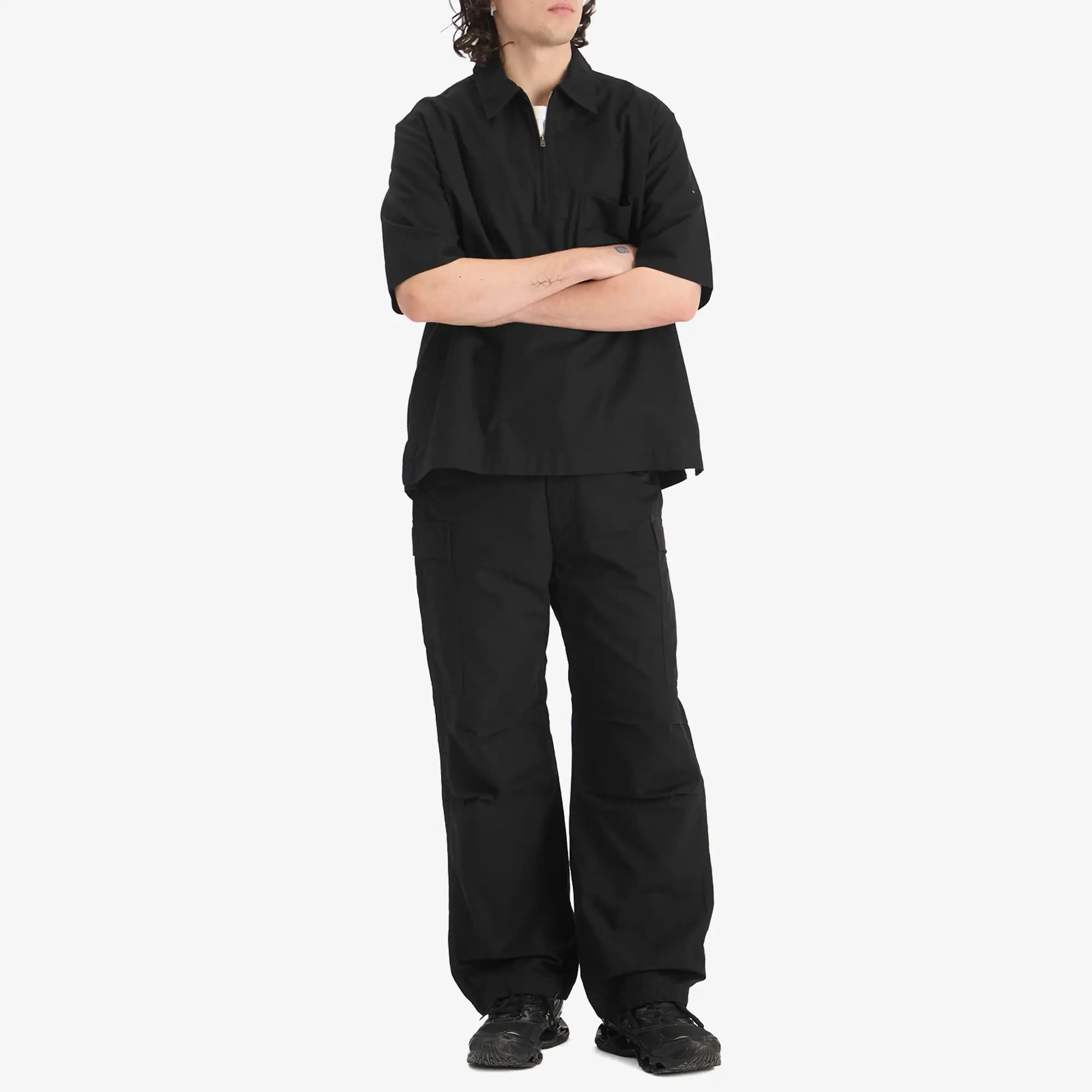Nanamica Men's Cargo Trousers Black