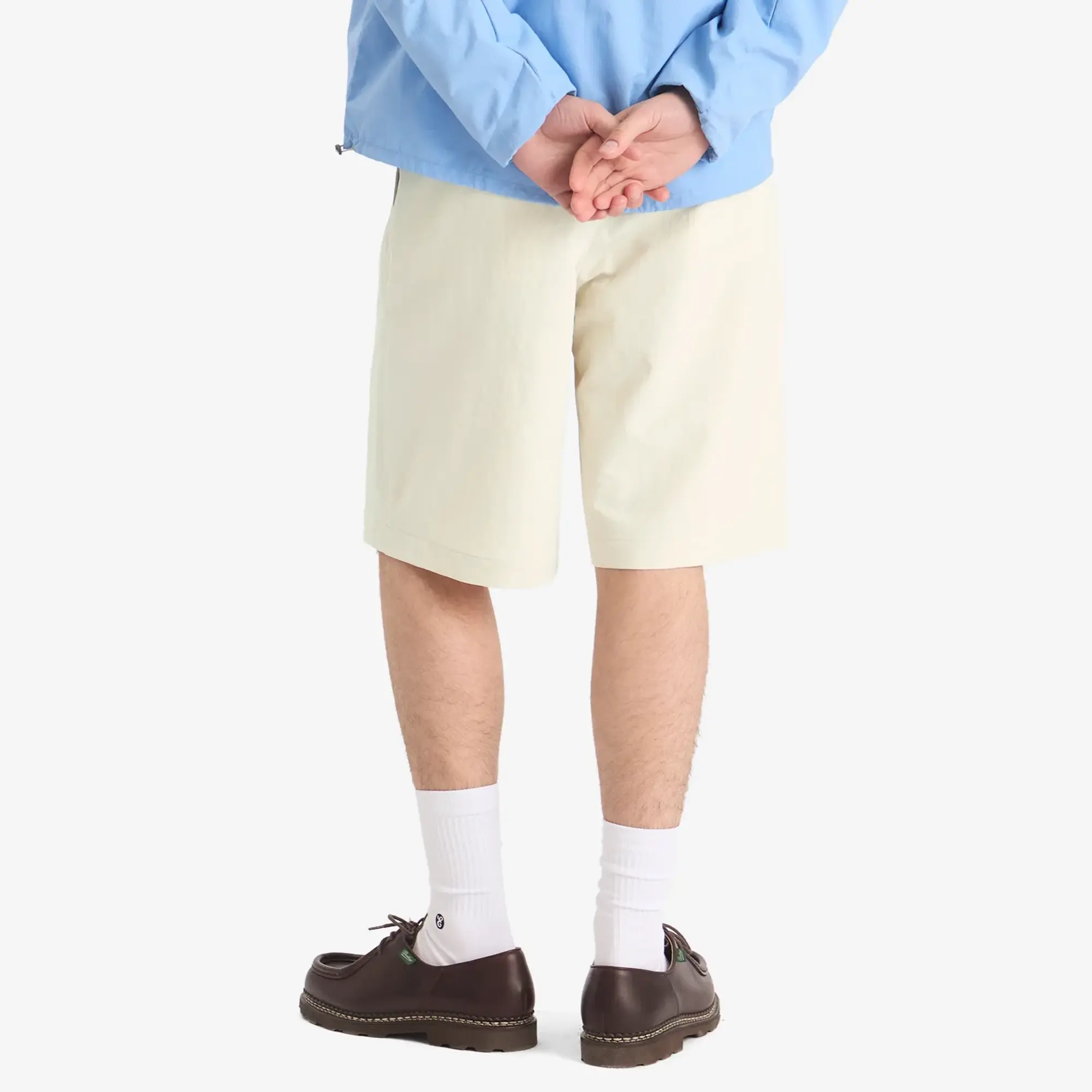 Nanamica Men's Alphadry Double Pleats Shorts Dry Sand