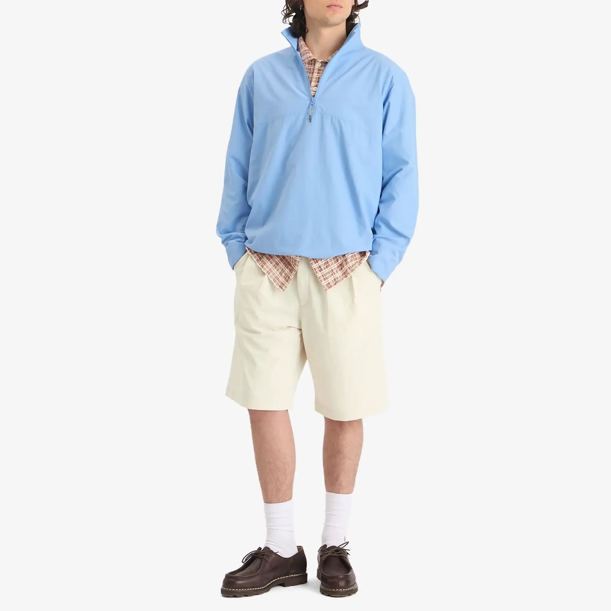 Nanamica Men's Alphadry Double Pleats Shorts Dry Sand