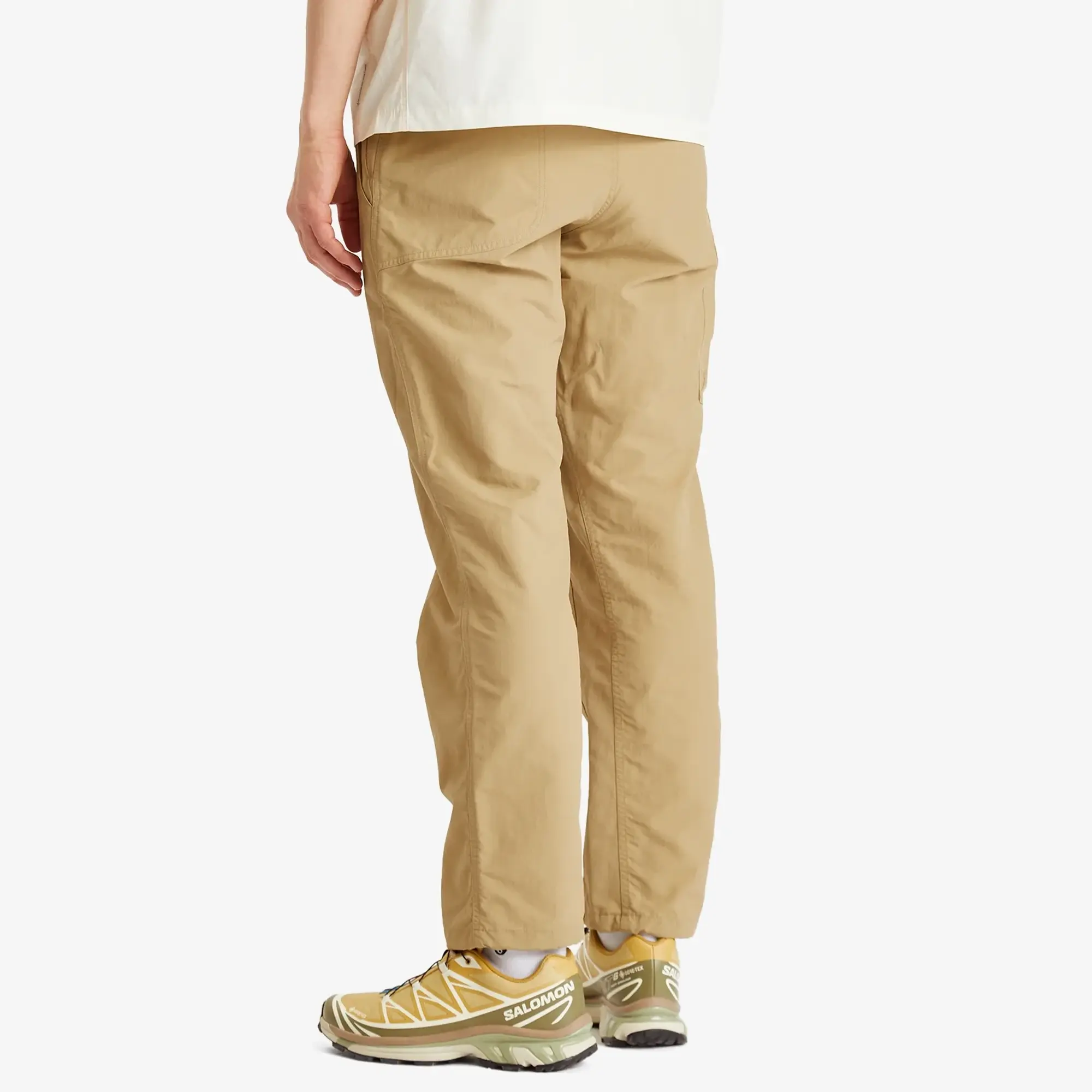 CAYL Men's Multi Pocket Wide Trousers Beige