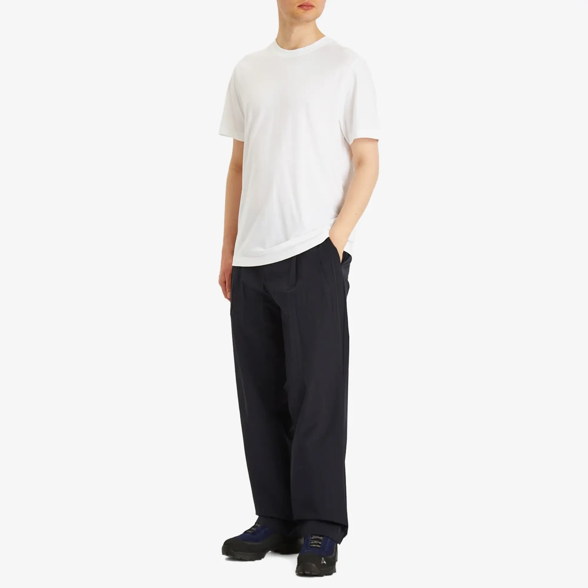 Norse Projects Men's Benn Light Travel Trousers Dark Navy