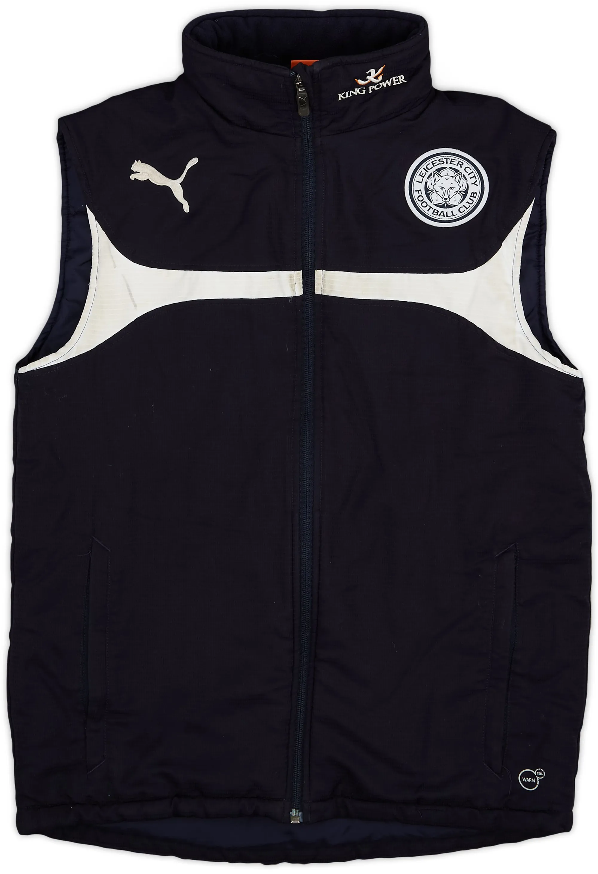 2012-13 Leicester Puma Padded Gilet - 6/10 - (S)