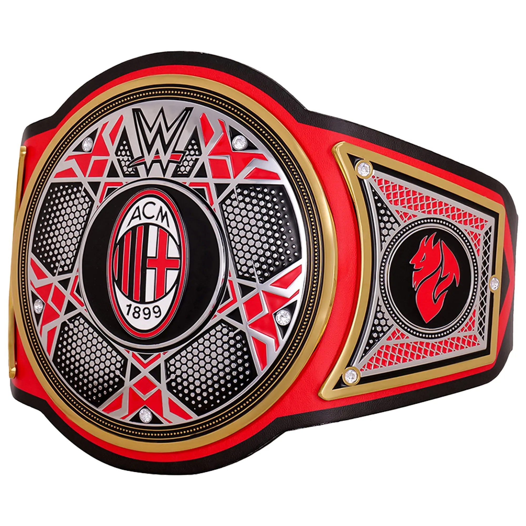 WWE x AC Milan Legacy Championship Title Belt