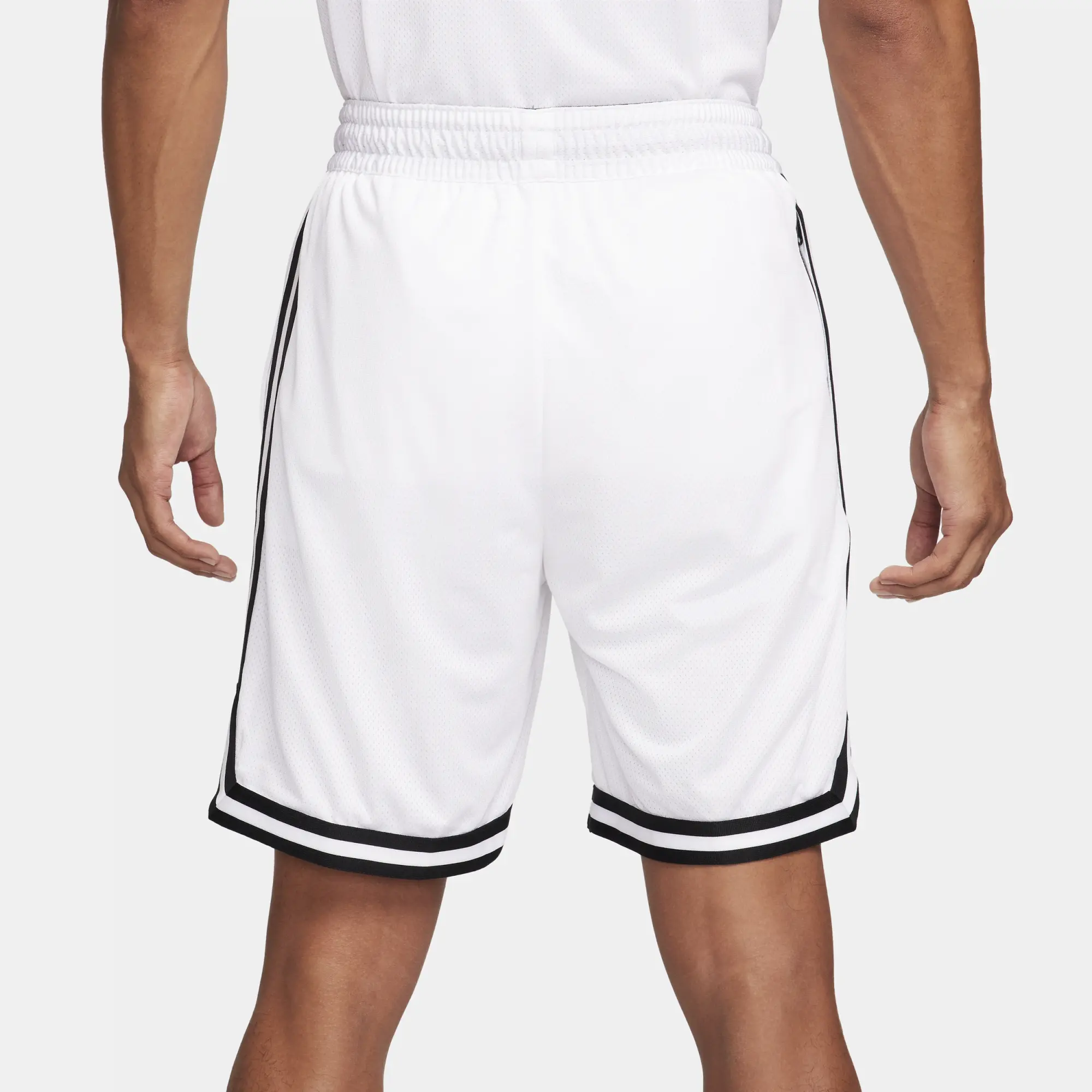 Nike DNA Men's Dri-FIT 20cm (approx.) Basketball Shorts - White - Recycled Polyester