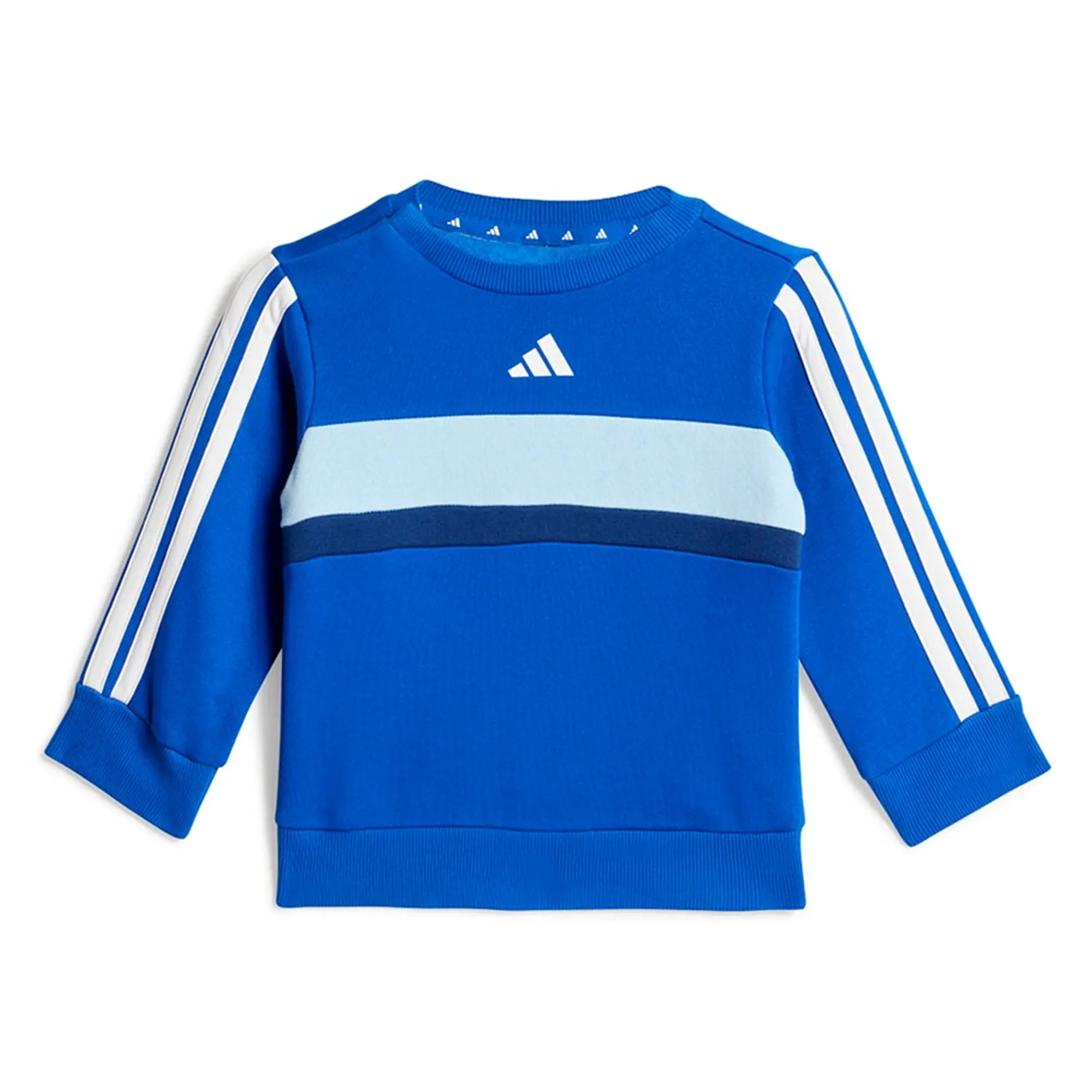 Adidas Seasonal Essentials Tiberio 3 Stripes Fleece Crew Set