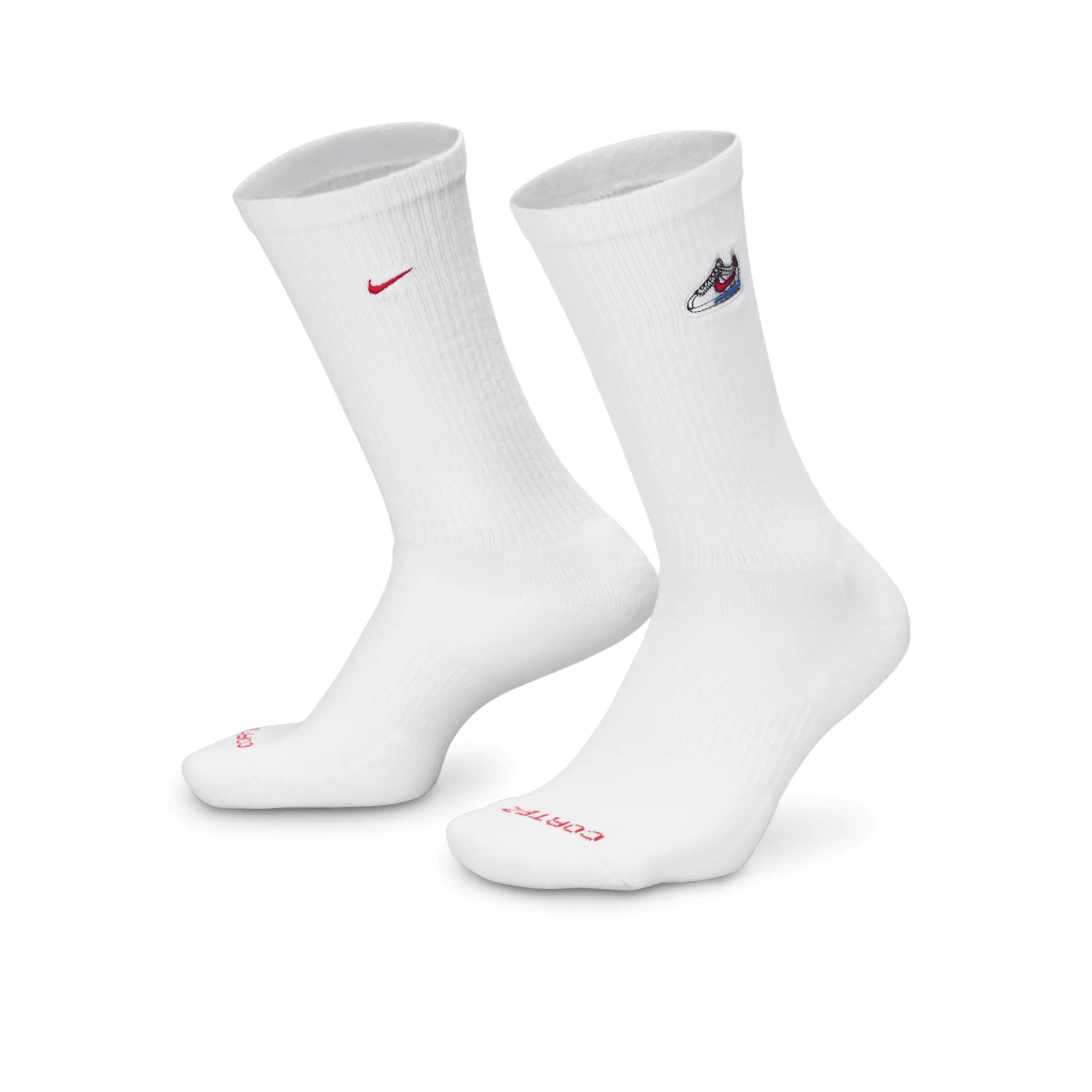 Nike Everyday Cushioned Crew Socks - White