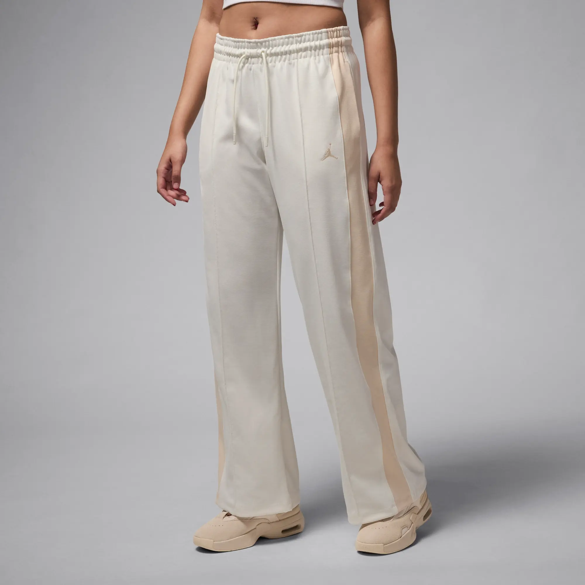 Nike Jordan Women's Knit Tracksuit Bottoms - White