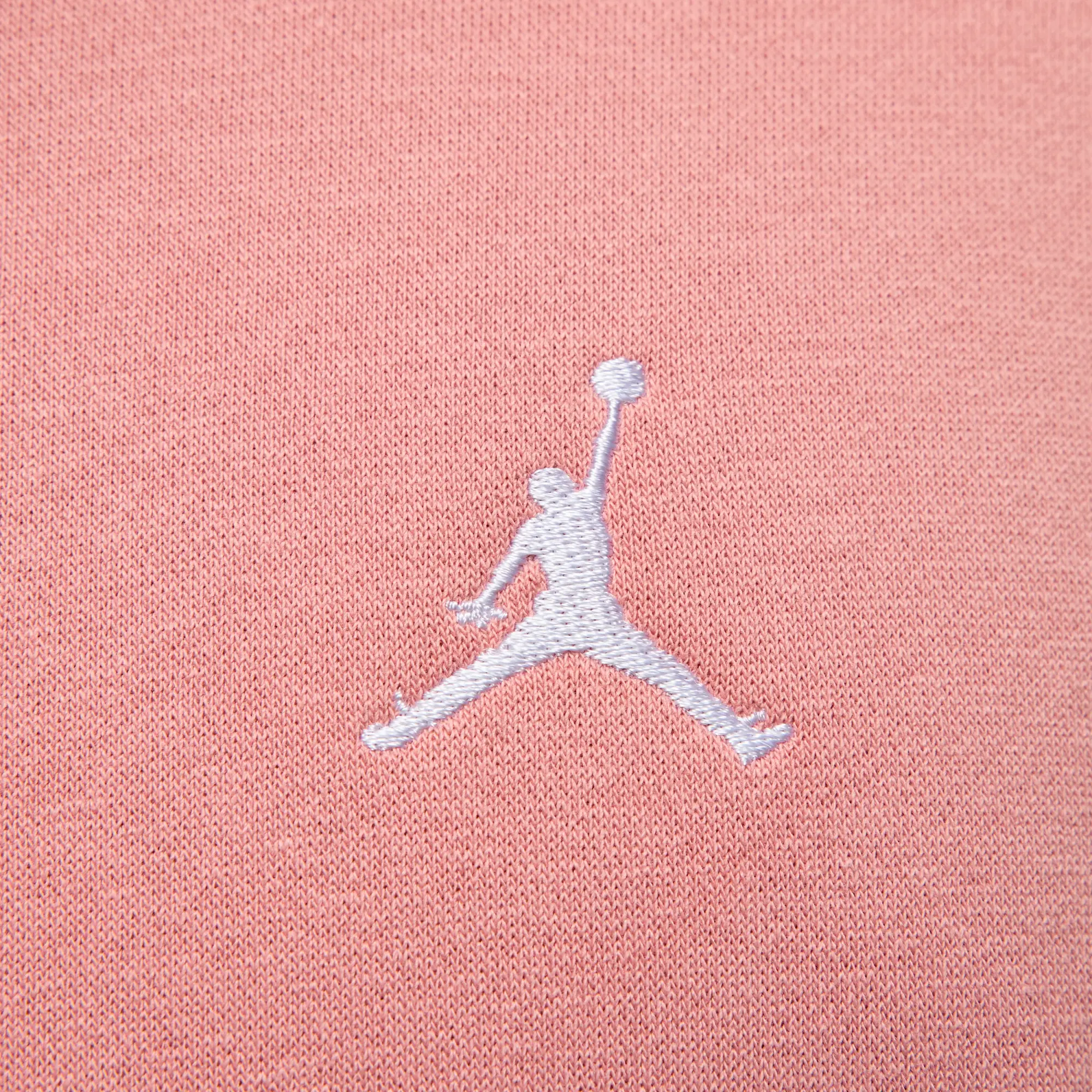 Nike Jordan Brooklyn Fleece Men's Oversized Pullover Hoodie - Pink - Fleece