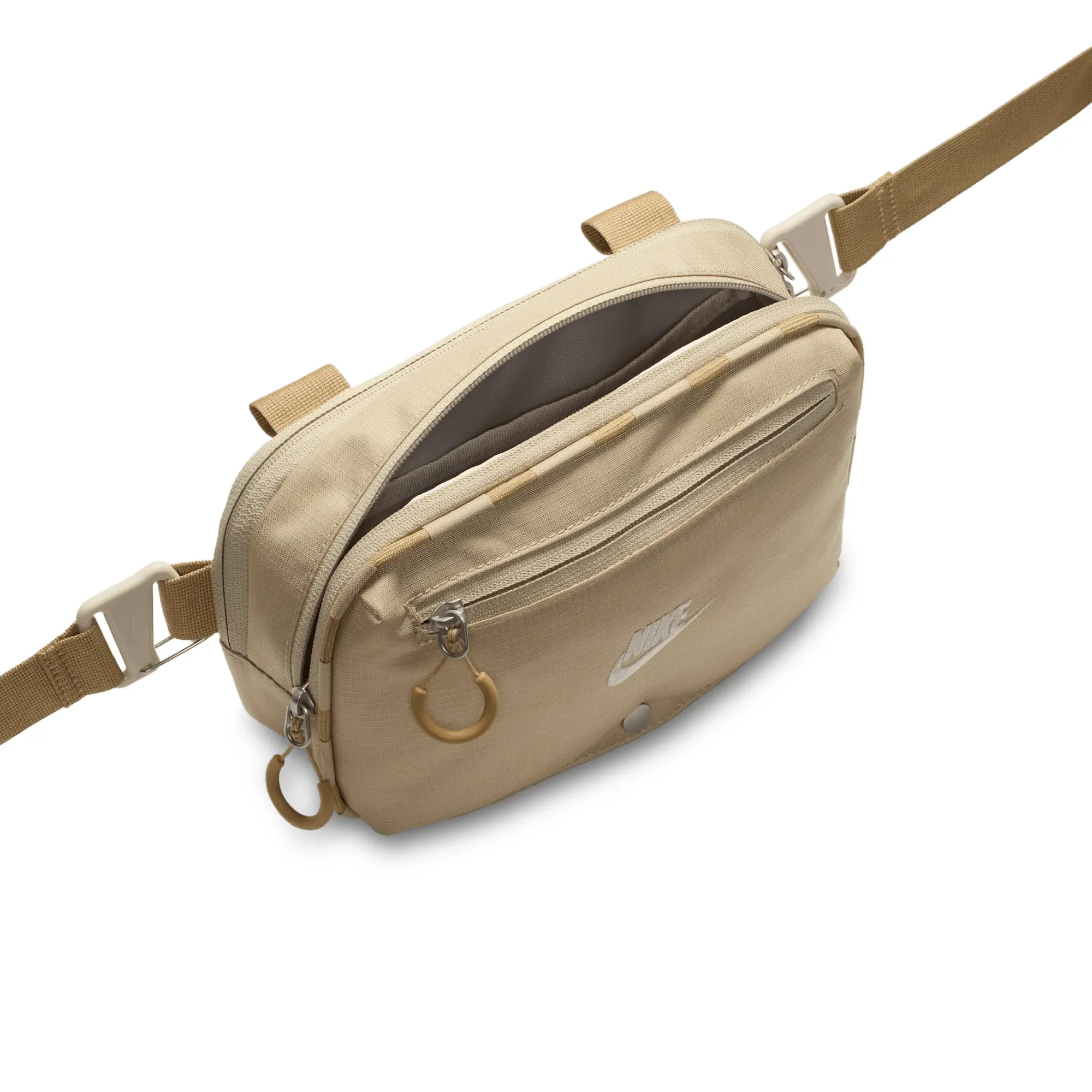 Nike Hayward Patrol Cross-Body Bag (4L) - Brown - Sustainable Materials
