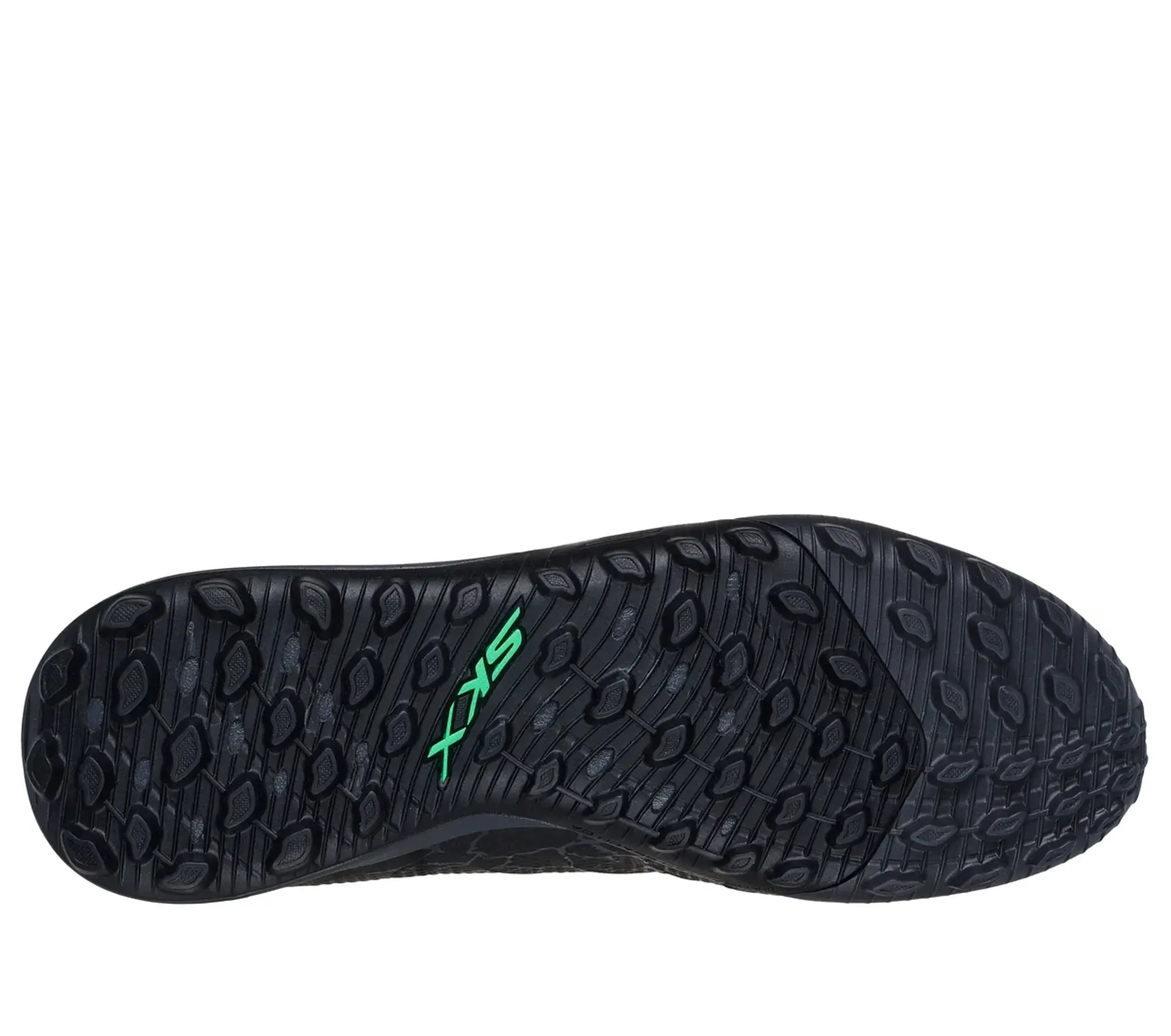 Skechers SKX_1.5 Academy TF Shoes in Black/Silver