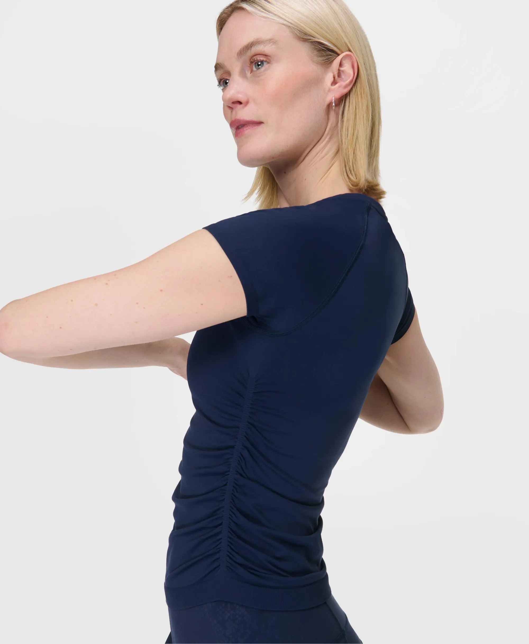 Athlete Seamless Ruched T-Shirt